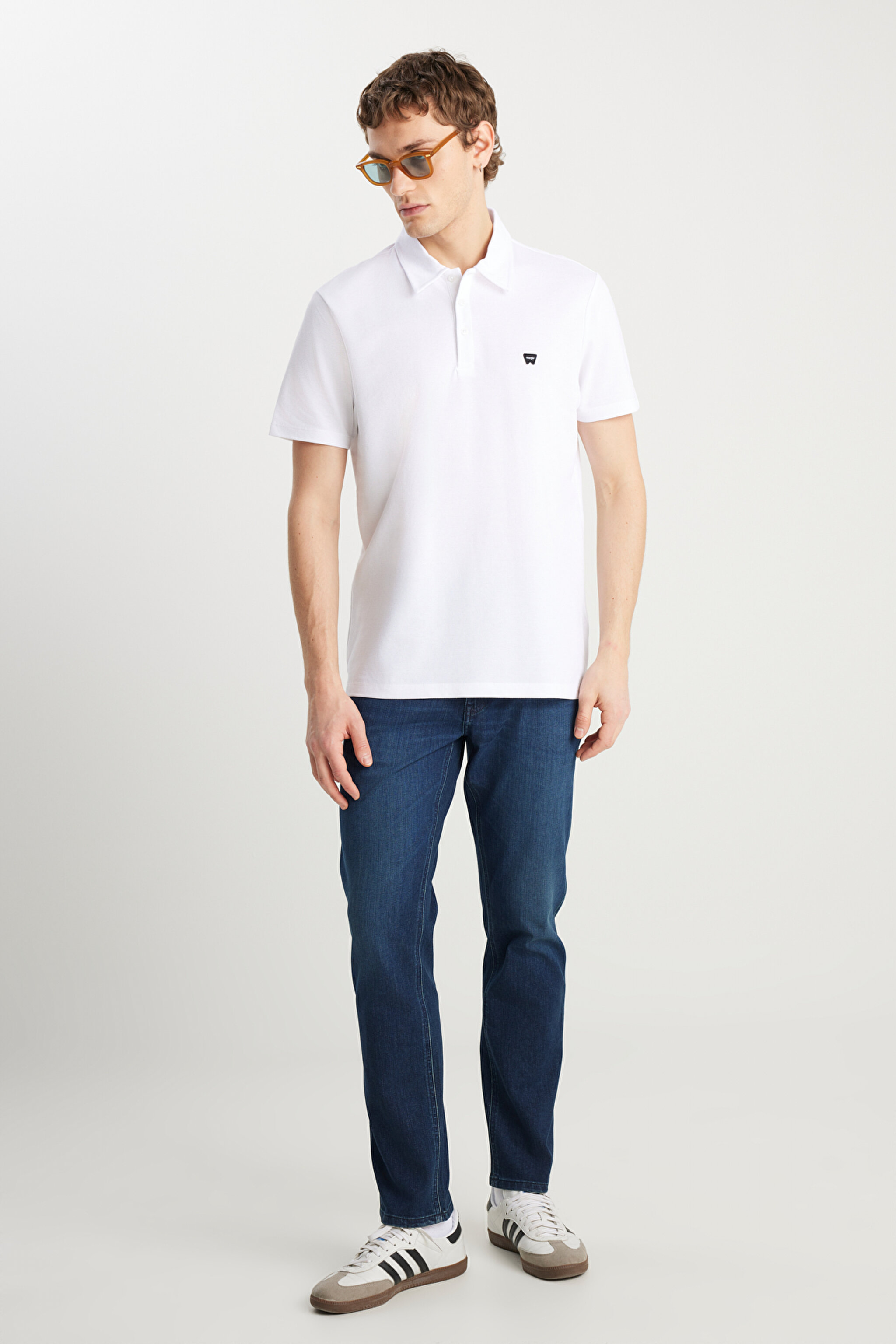 Texas Slim Fit Dar Kesim Normal Bel Dar Paça Gri Melanj Pamuklu Esnek Denim Jean Pantolon - MidGreyMelange-W12S00019337 (görsel 2)