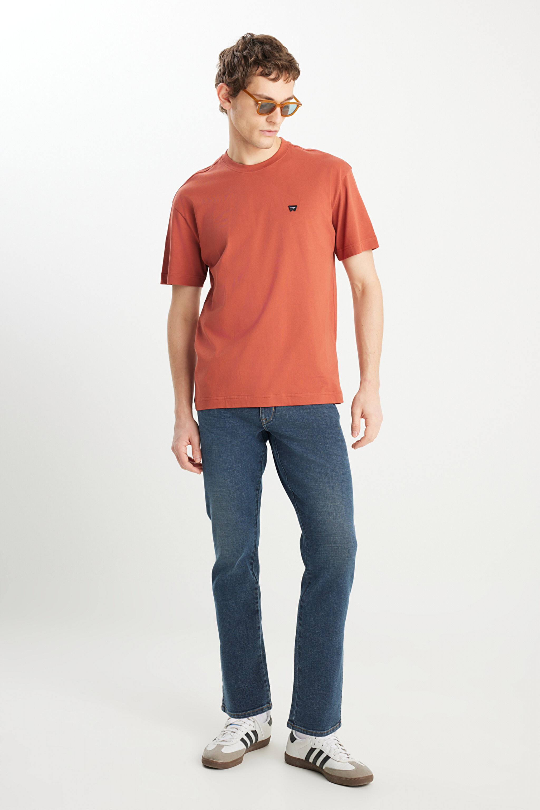 Texas Slim Fit Dar Kesim Normal Bel Koyu Mavi Pamuklu Esnek Denim Jean Pantolon