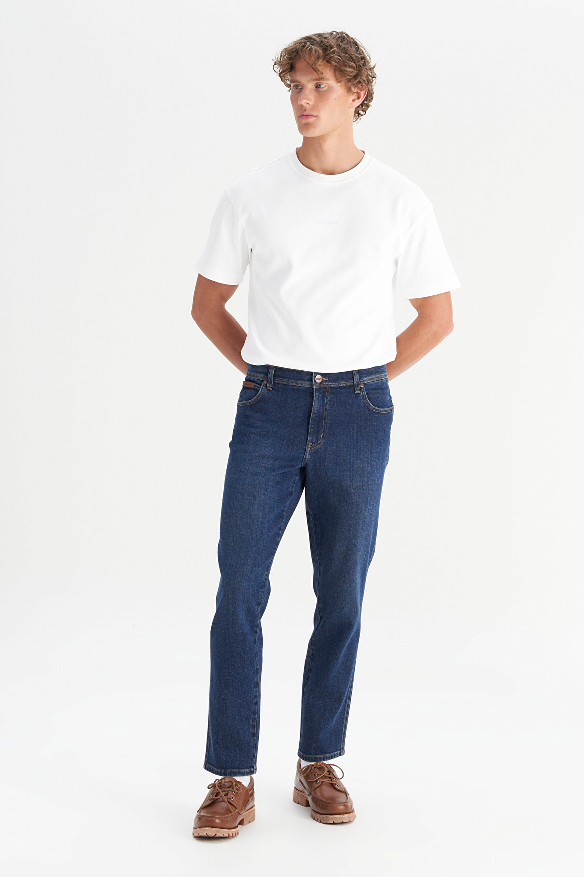 Texas Pamuklu Slim Fit Dar Kesim Cepli Jean Kot Denim Pantolon - Balancing Act-W12S00034W50 (görsel 3)
