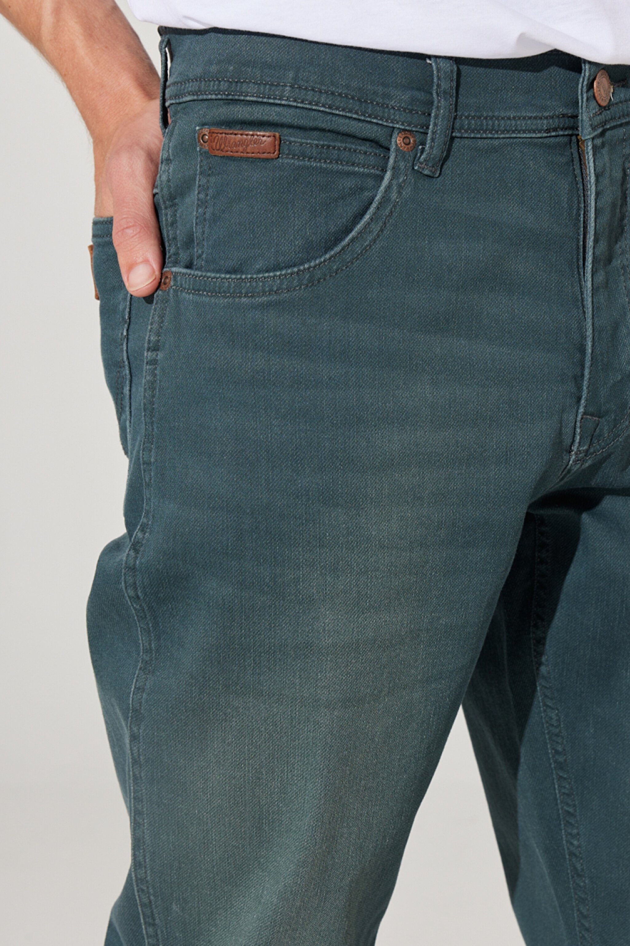 Texas Slim Fit Normal Bel Denim Esnek Jean Kot Pantolon - Gray-W12S003035 (görsel 4)