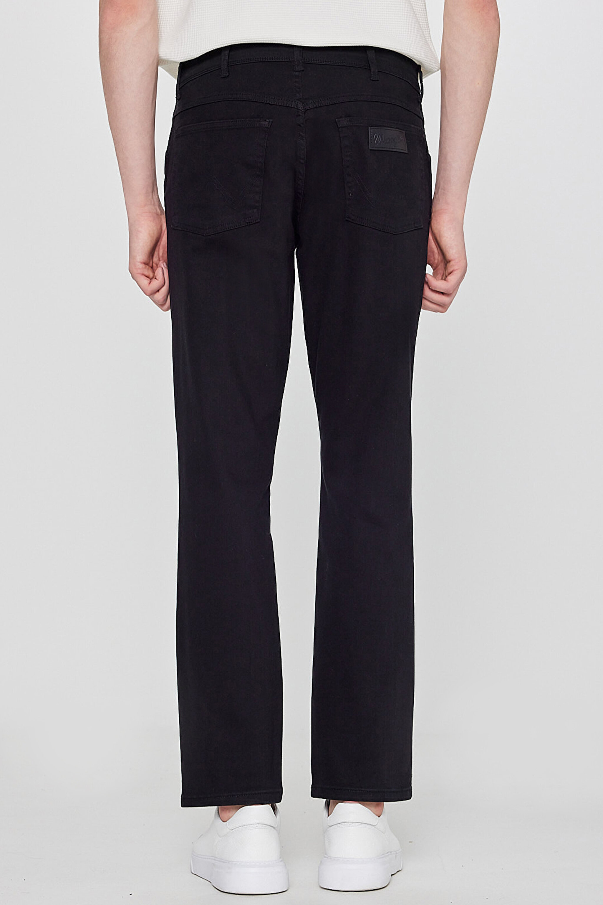 Texas Slim Fit Dar Kesim Normal Bel Siyah Esnek Pantolon - Black-W12S004001 (görsel 4)