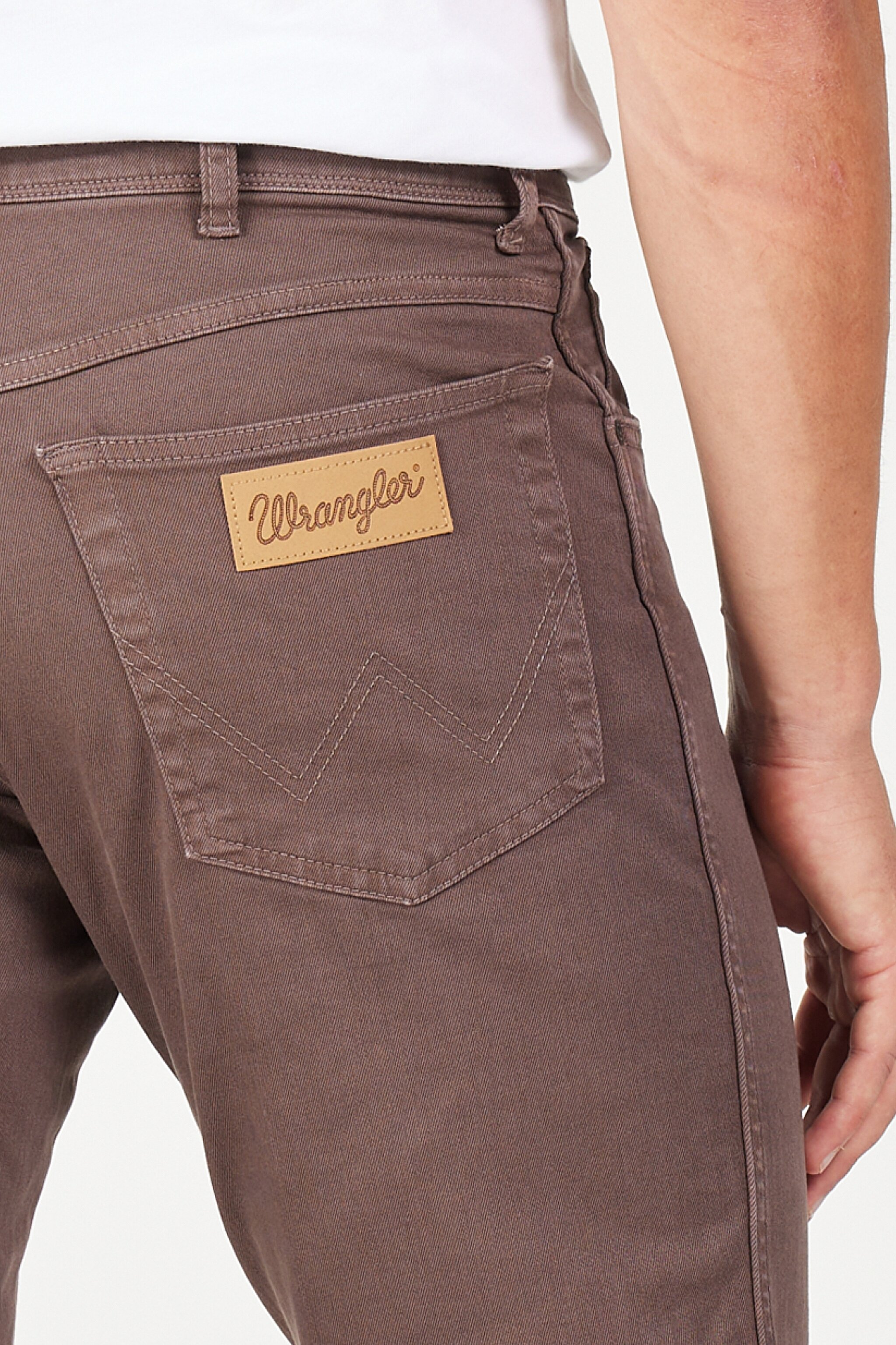 Texas Slim Fit Dar Kesim Normal Bel Kahverengi Esnek Pantolon - Brown-W12S004220 (görsel 6)