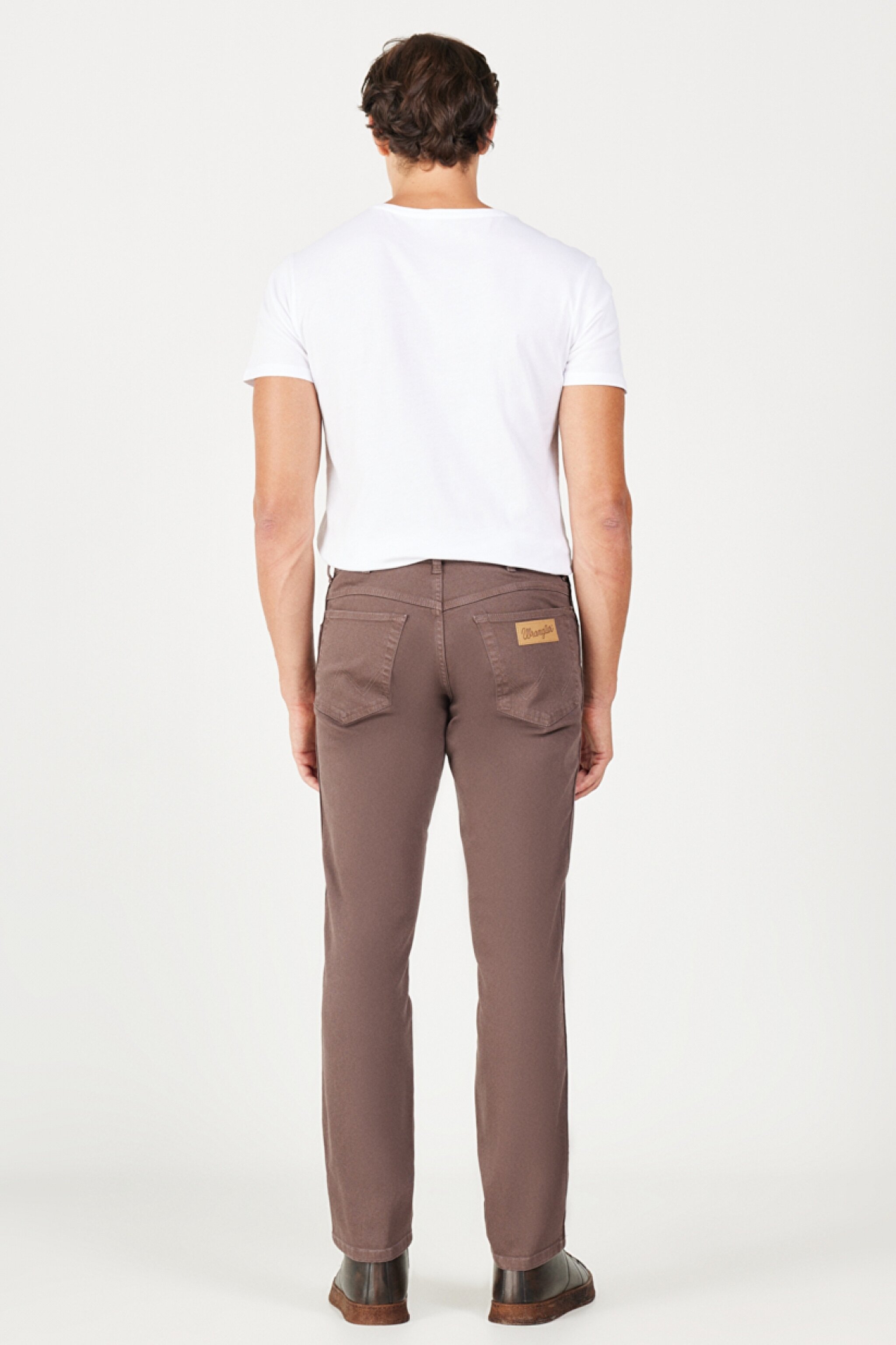 Texas Slim Fit Dar Kesim Normal Bel Kahverengi Esnek Pantolon - Brown-W12S004220 (görsel 7)