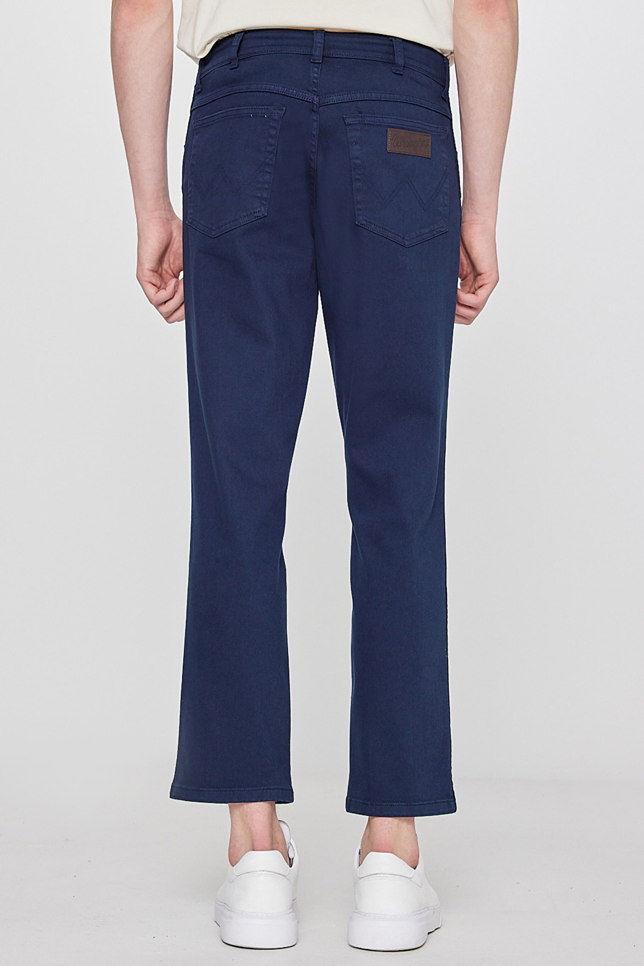 Texas Slim Fit Dar Kesim Normal Bel Lacivert Esnek Pantolon - Navy-W12S004410 (görsel 4)