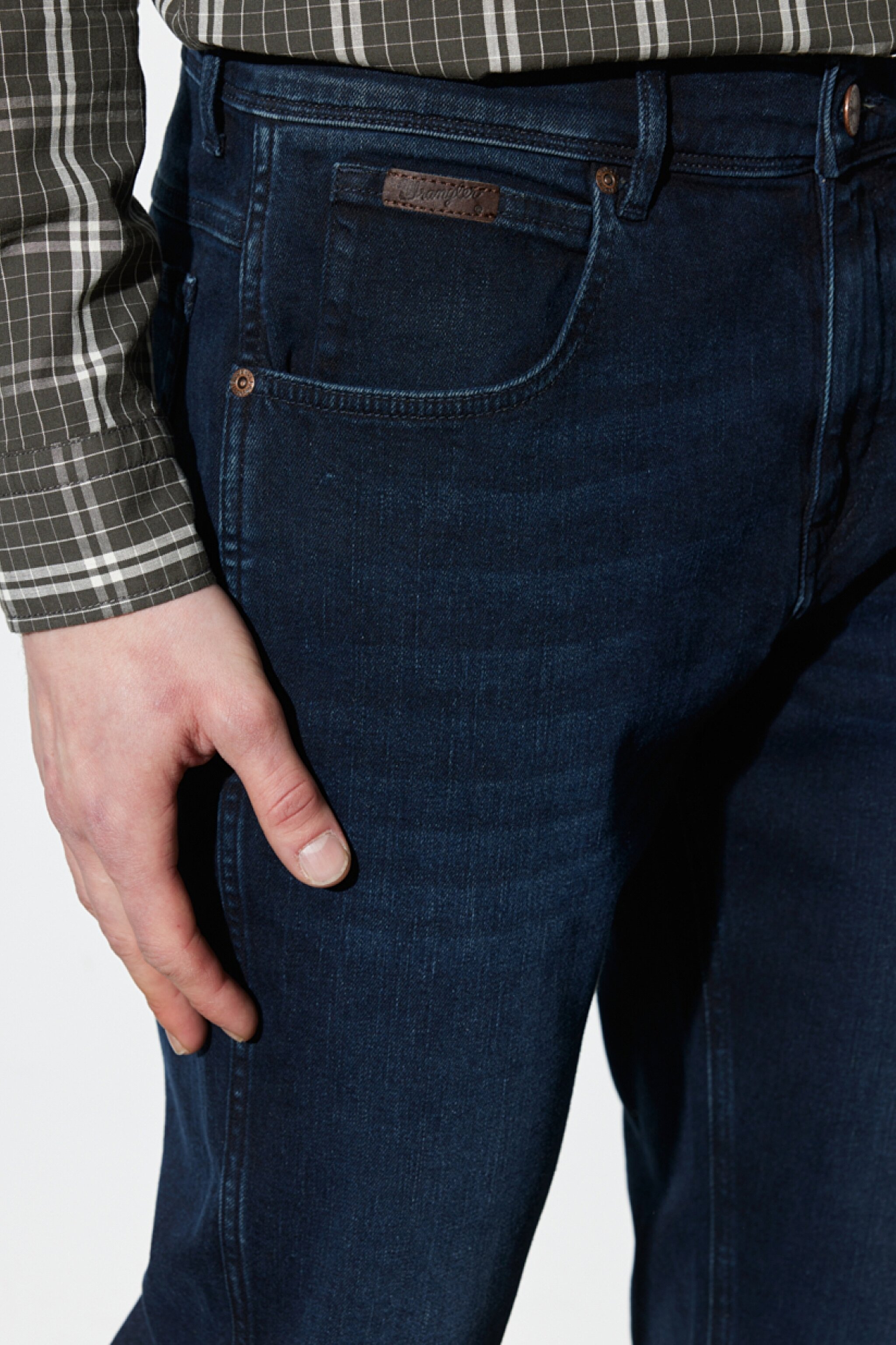 Texas Slim Fit Dar Kesim Normal Bel Mavi Esnek Jean Kot Pantolon - Stone-W12S02258 (görsel 5)