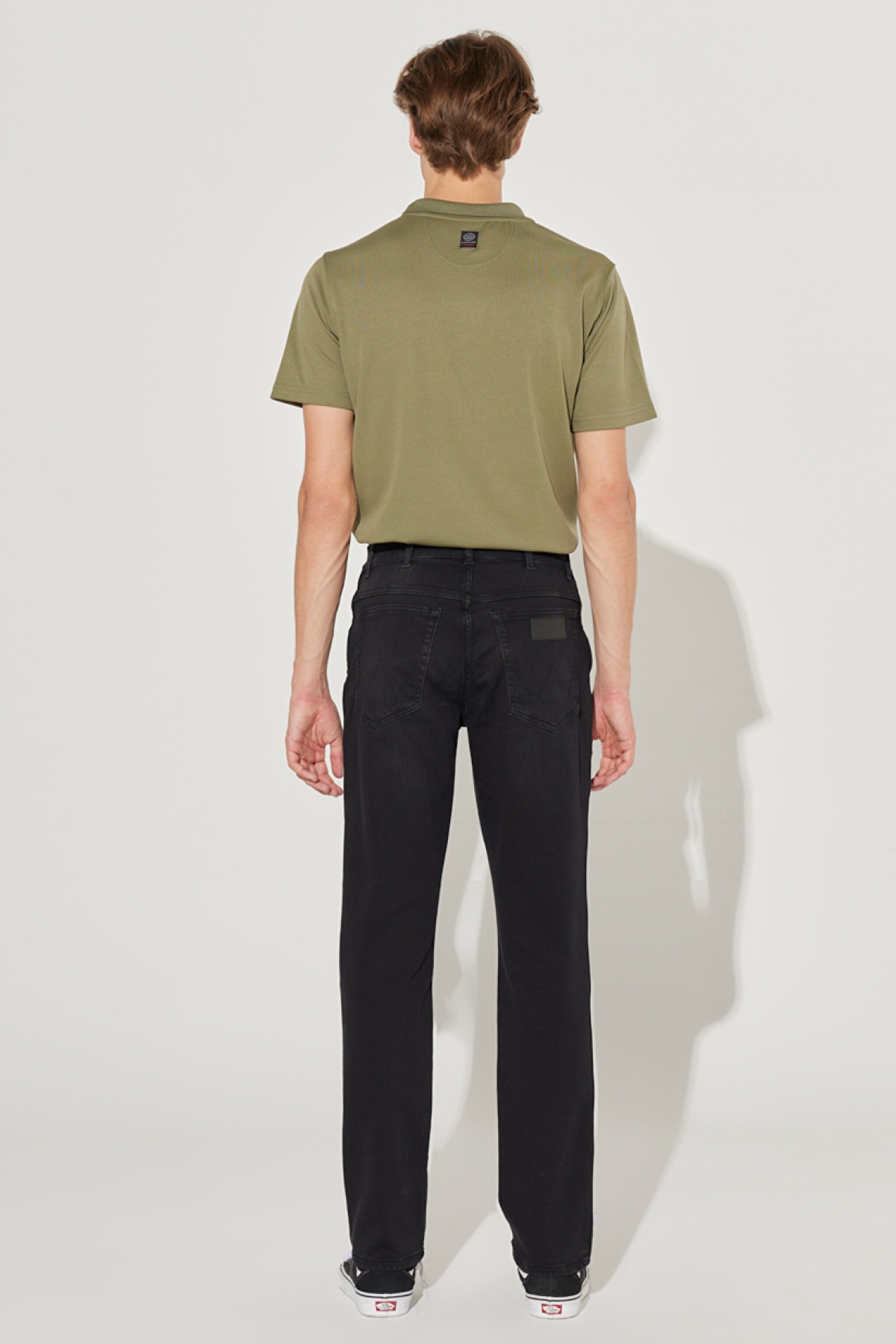 Texas Slim Fit Dar Kesim Normal Bel Esnek Jean Kot Pantolon - Black-W12S032001 (görsel 7)