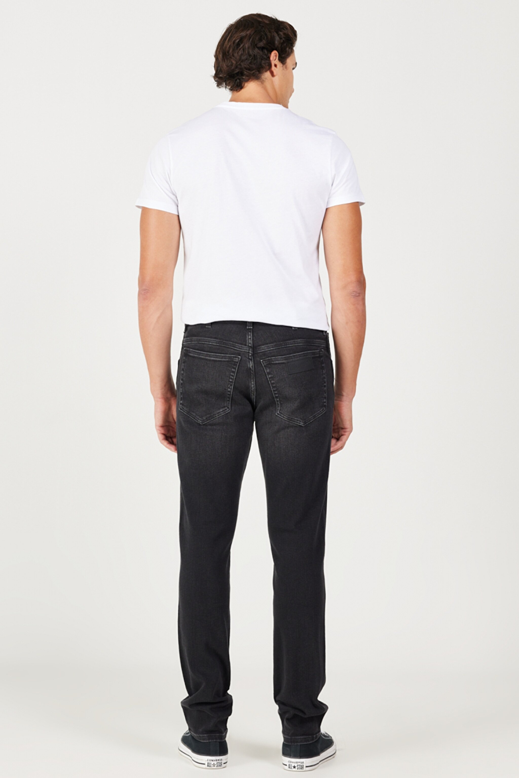 Texas Slim Fit Dar Kesim Normal Bel Antrasit Esnek Jean Kot Pantolon - Stone-W12S04958 (görsel 6)