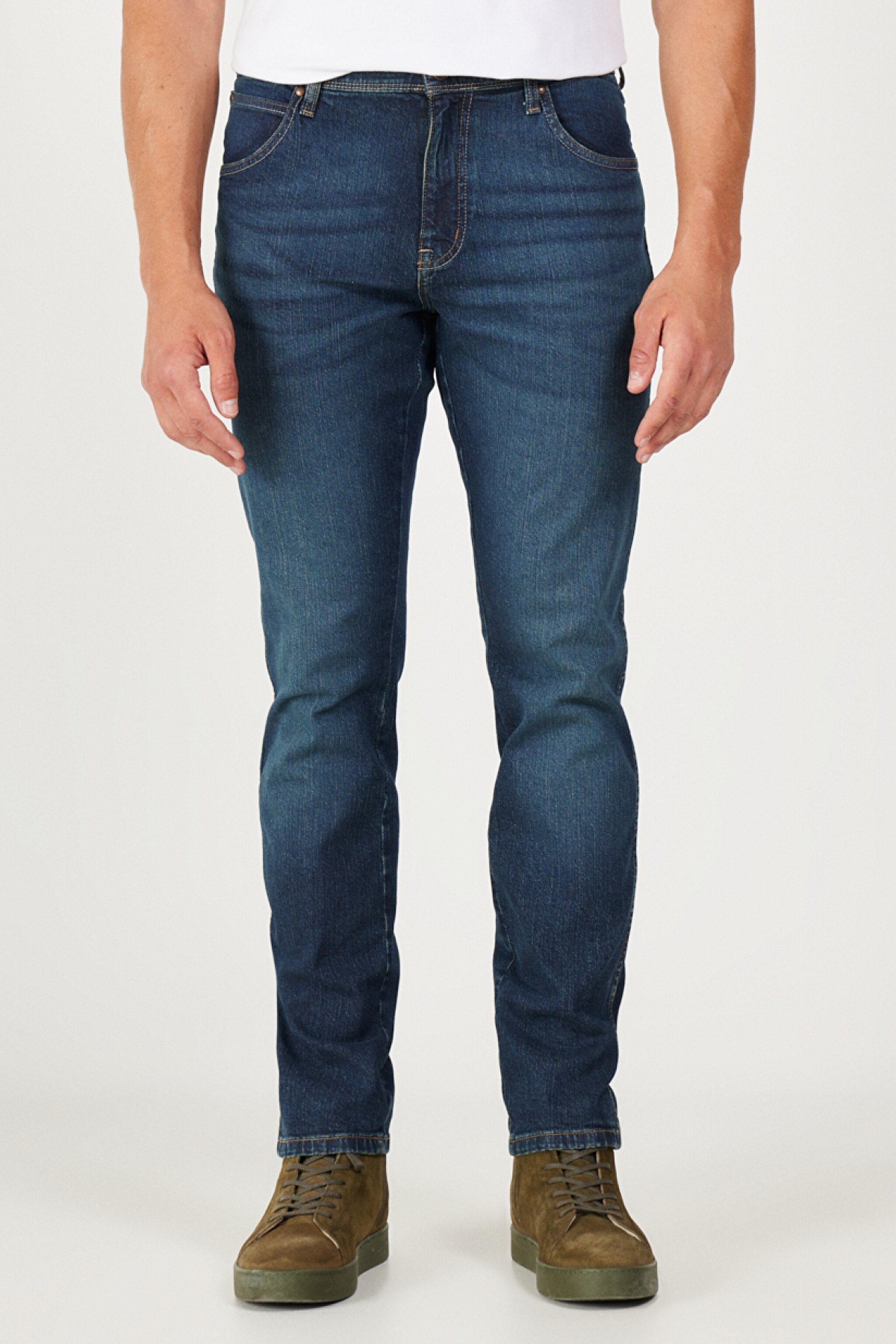 Texas Slim Fit Dar Kesim Normal Bel Mavi Esnek Jean Kot Pantolon