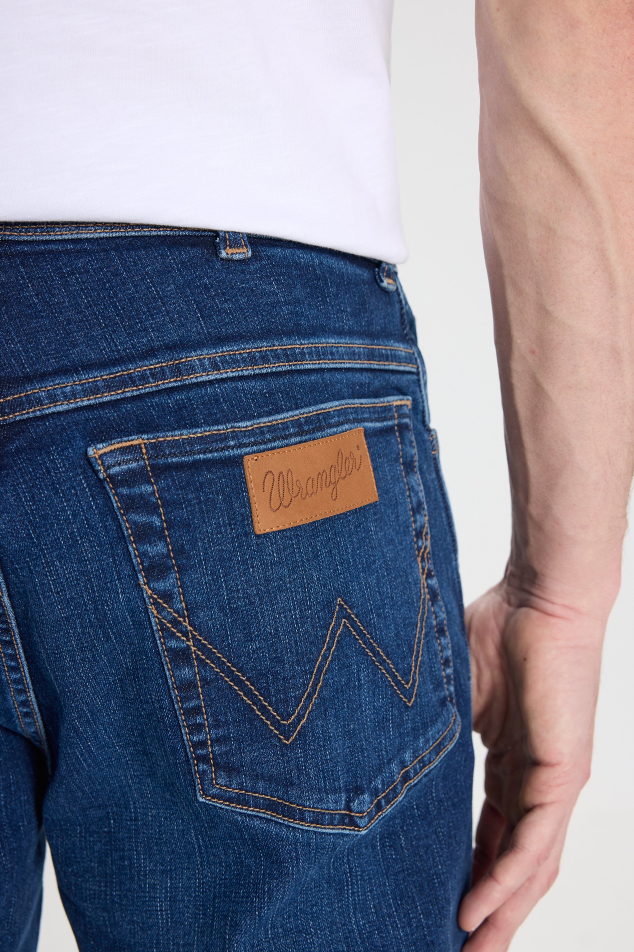 Slim Fit Dar Kesim Normal Bel Dar Paça Texas Koyu Mavi Esnek Jean