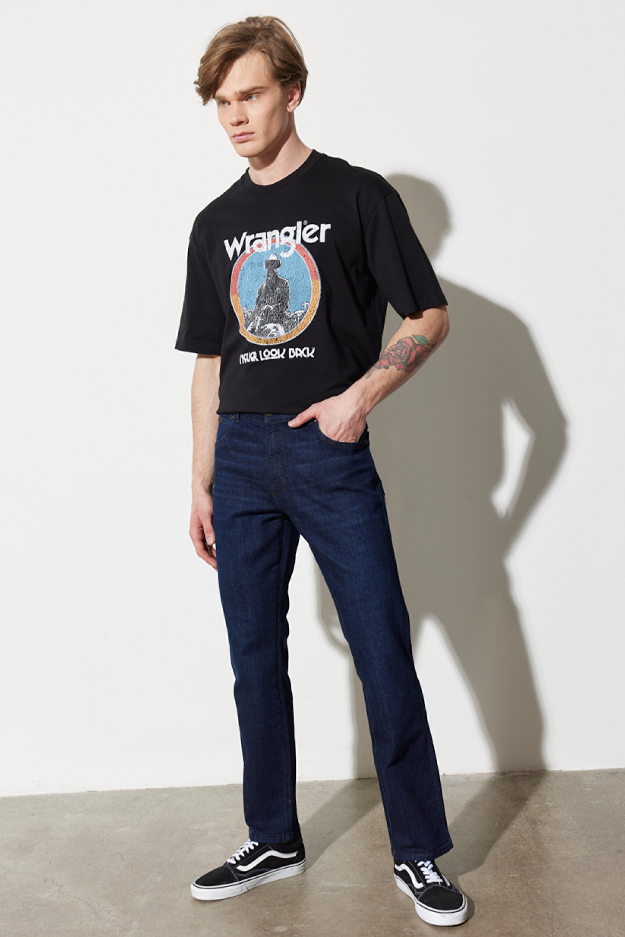 Texas Slim Fit Dar Kesim Normal Bel Koyu Mavi Esnek Jean Kot Pantolon - Convoy-W12SCS24O (görsel 3)