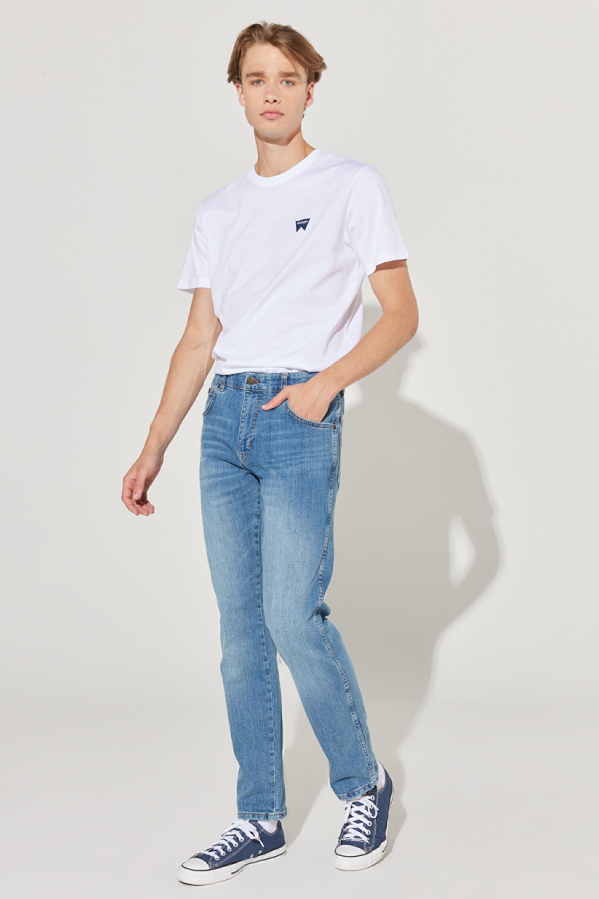 Texas Slim Fit Dar Kesim Normal Bel Mavi Esnek Jean Kot Pantolon - On Point-W12SCSZ84 (görsel 3)