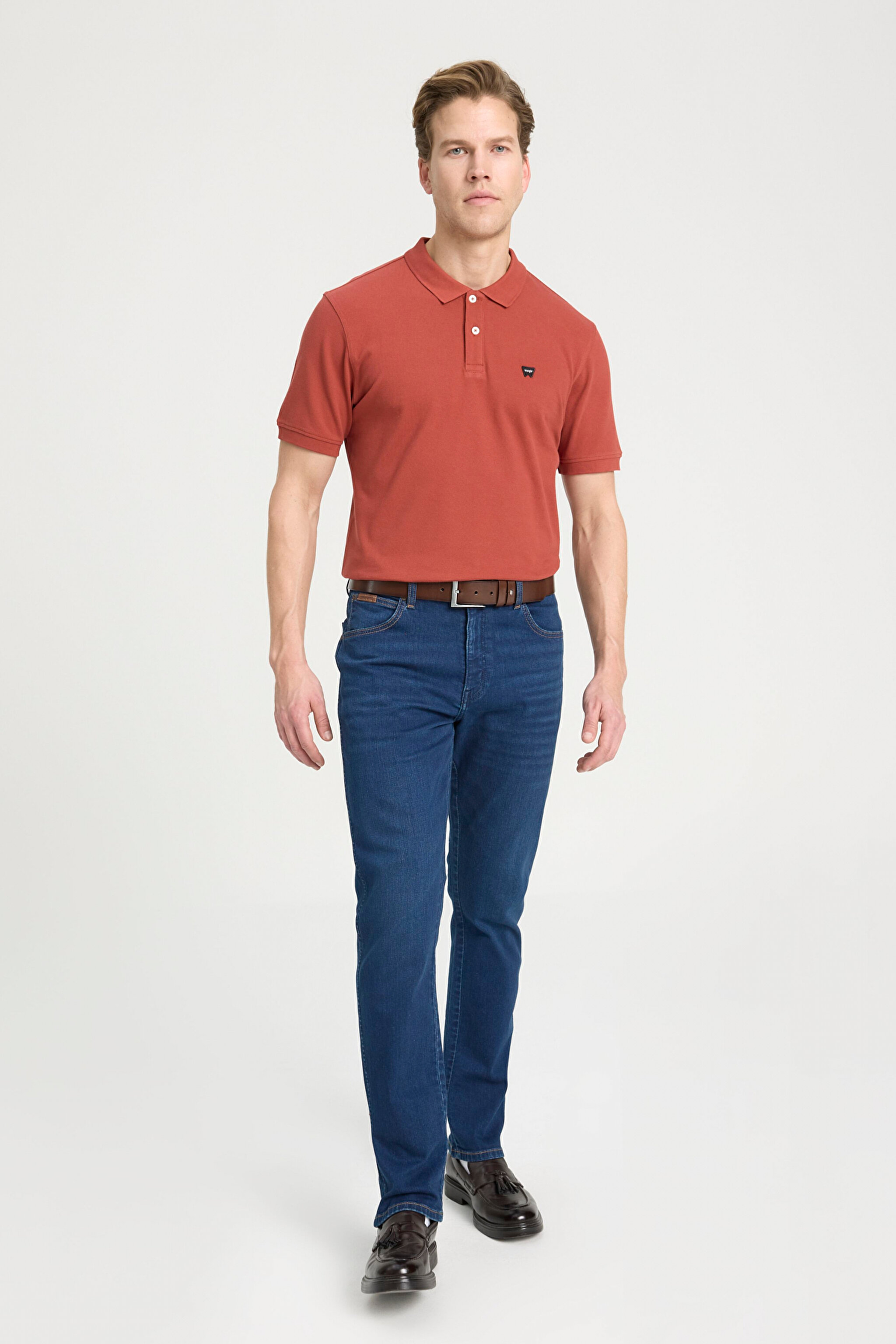 Texas Slim Fit Dar Kesim Normal Bel Koyu Mavi Esnek Jean Kot Pantolon - Silkway-W12SCV39X (görsel 2)