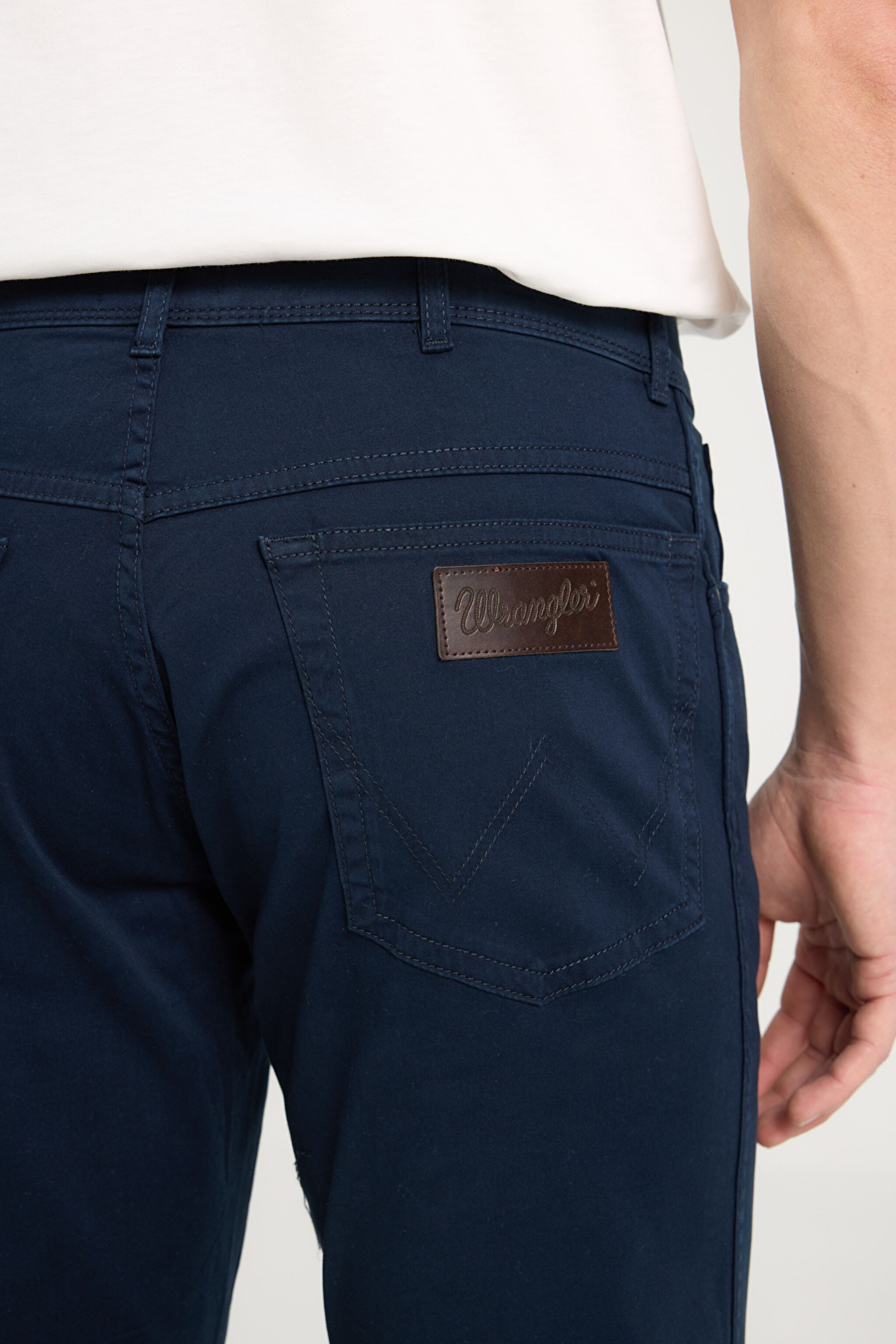 Texas Slim Fit Normal Bel Esnek Pantolon - Navy-W12SEA114 (görsel 4)