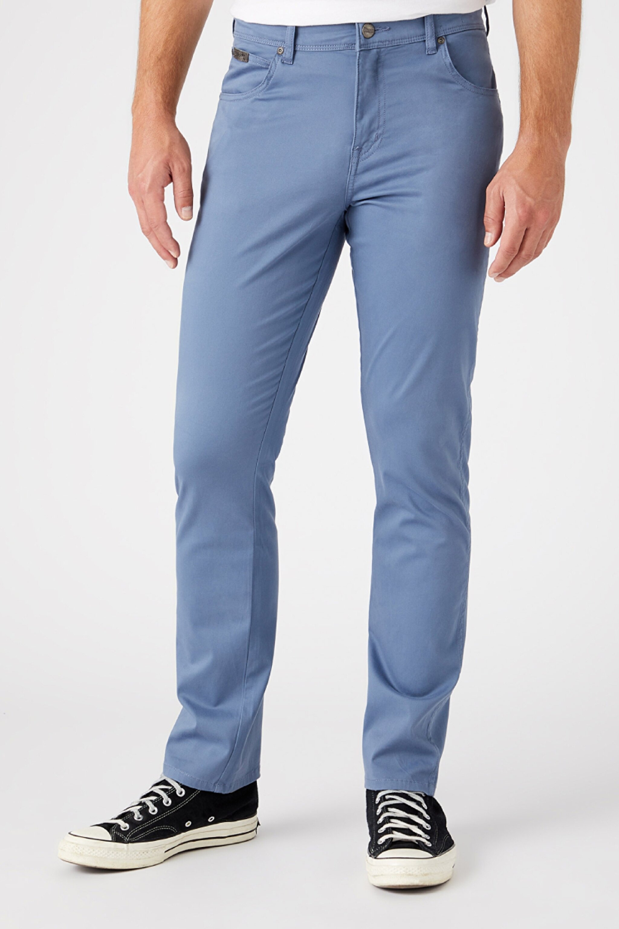 Texas Slim Fit Normal Bel Esnek Pantolon - Blue Mirage-W12SEAXOD (görsel 2)