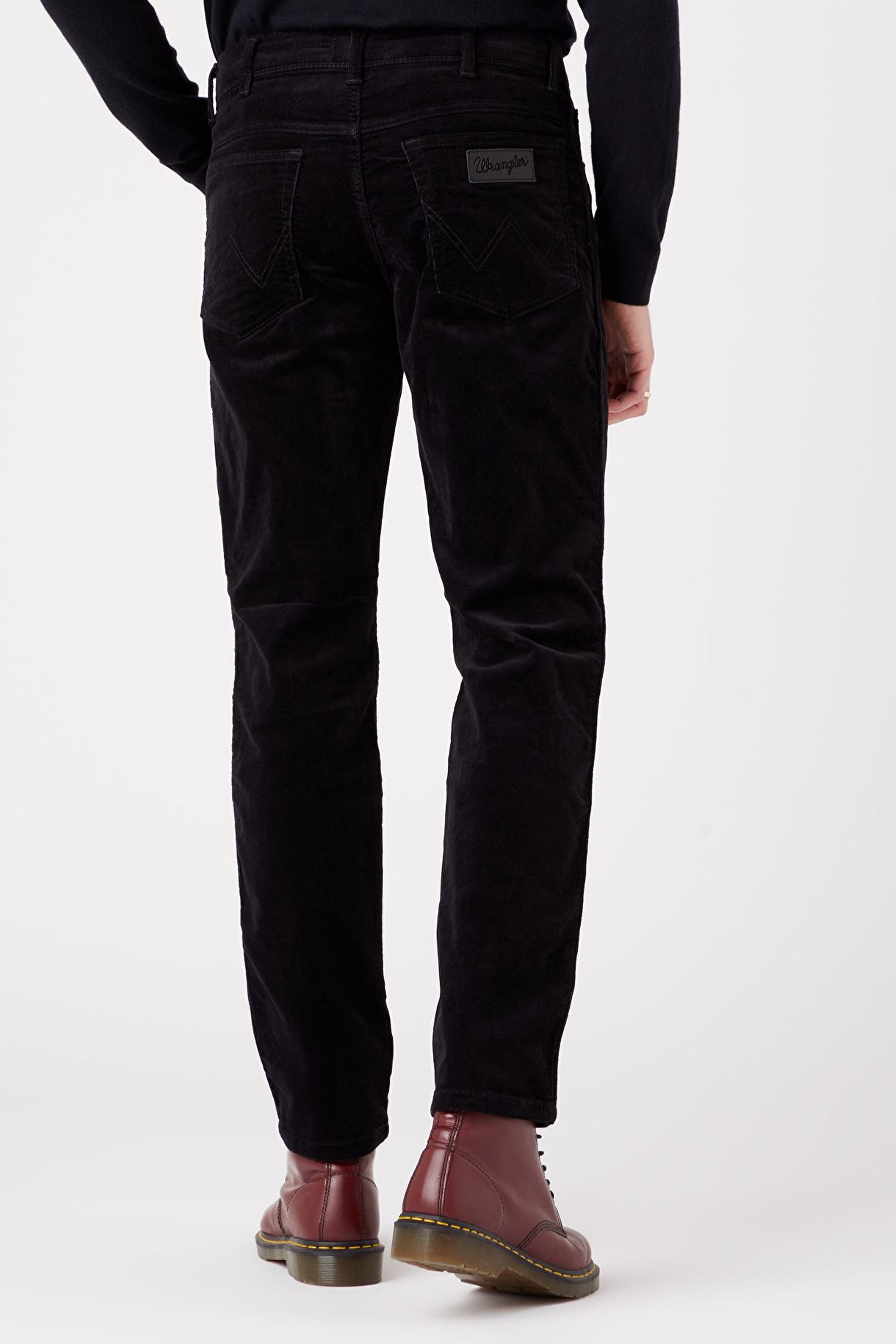 Texas Slim Fit Dar Kesim Normal Bel Siyah Esnek Pantolon - Black-W12SEC100 (görsel 3)
