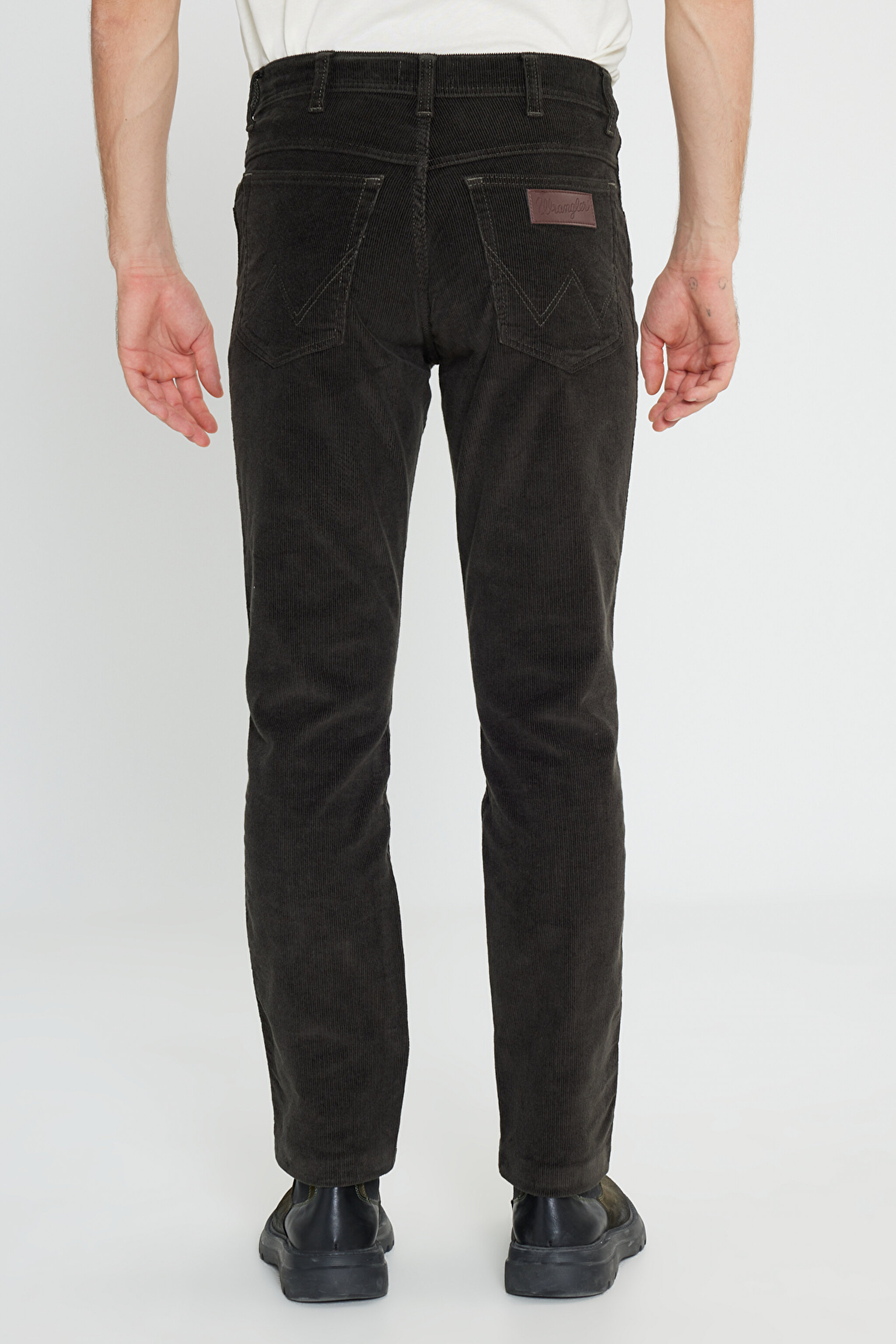 Texas Slim Fit Dar Kesim Normal Bel Yeşil Esnek Pantolon - Green-W12SEC221 (görsel 4)