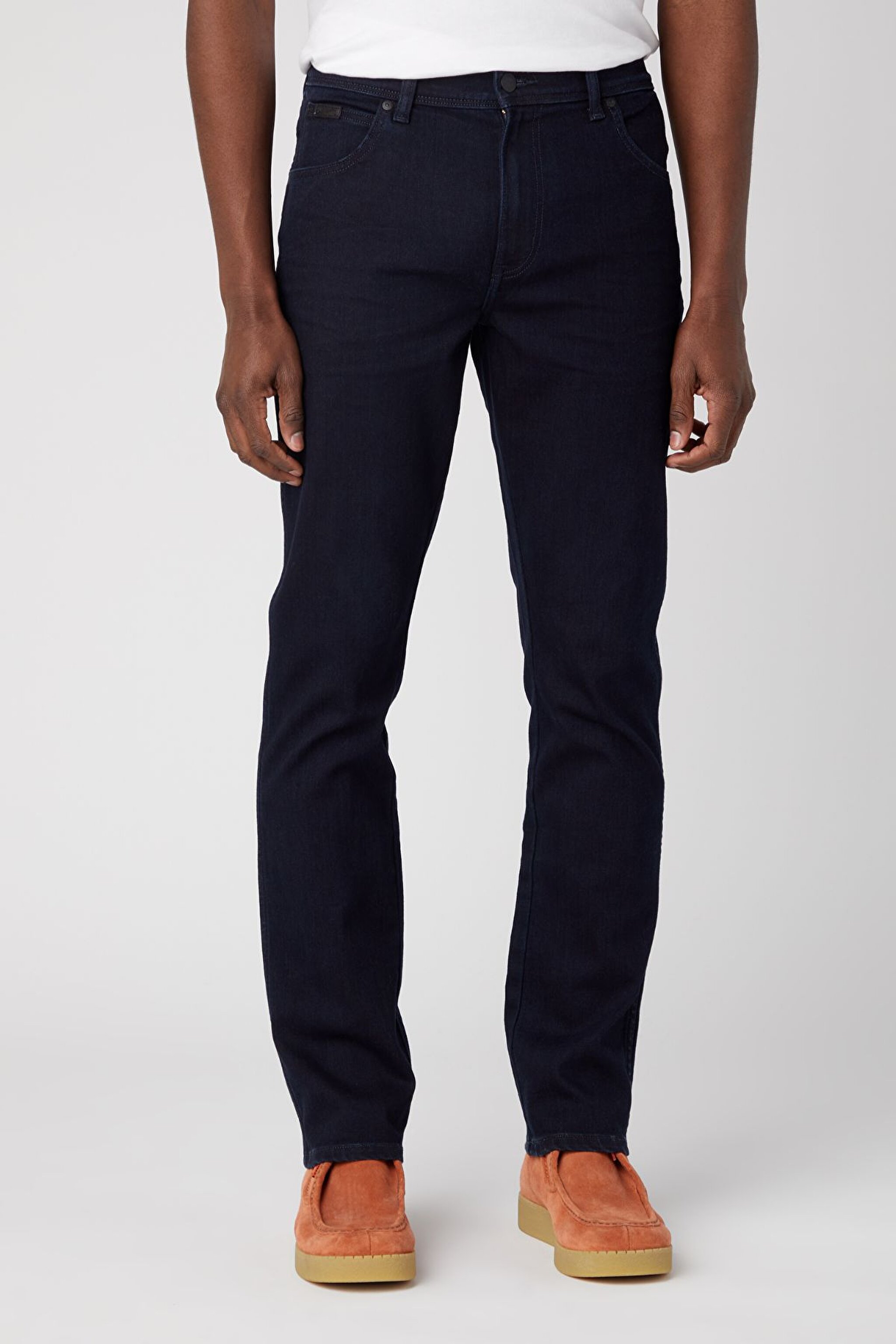 Texas Slim Fit Dar Kesim Normal Bel Koyu Mavi Esnek Jean Kot Pantolon