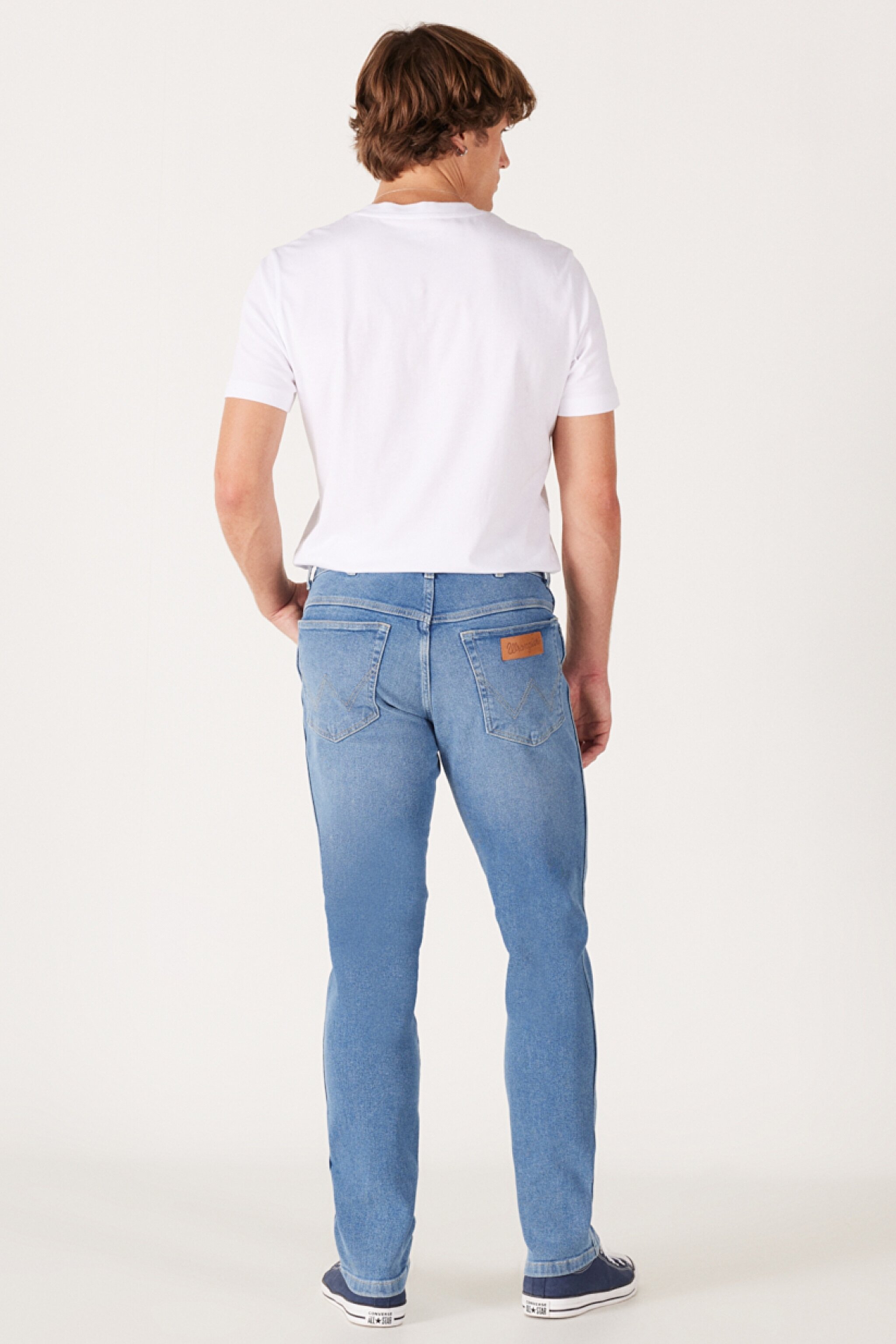 Texas Slim Fit Dar Kesim Normal Bel Açık Mavi Esnek Jean Kot Pantolon - Blue Moon-W12SU8392 (görsel 6)
