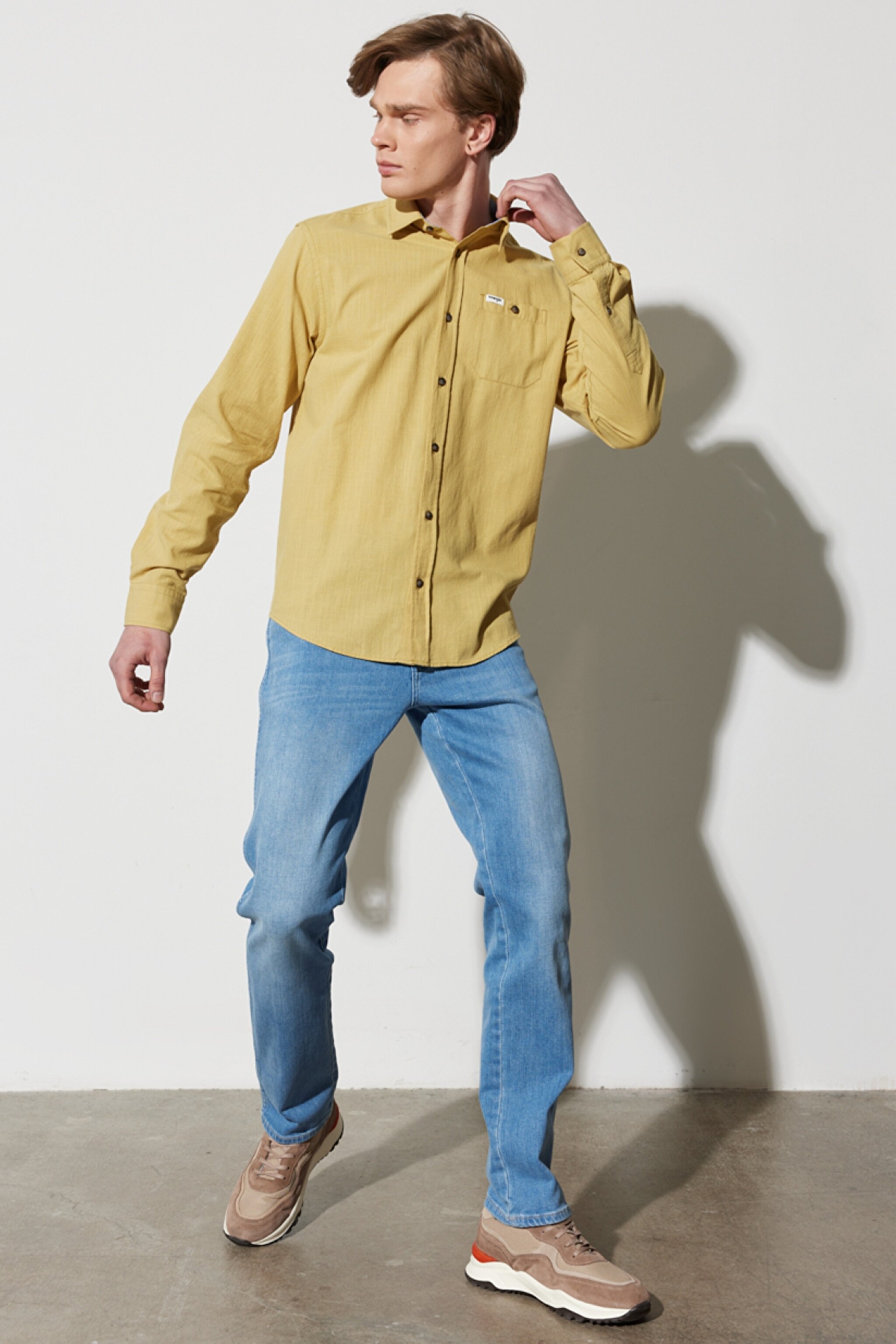 Texas Slim Fit Strech Jean Pantolon - Blue Champ-W12SYI29K (görsel 5)