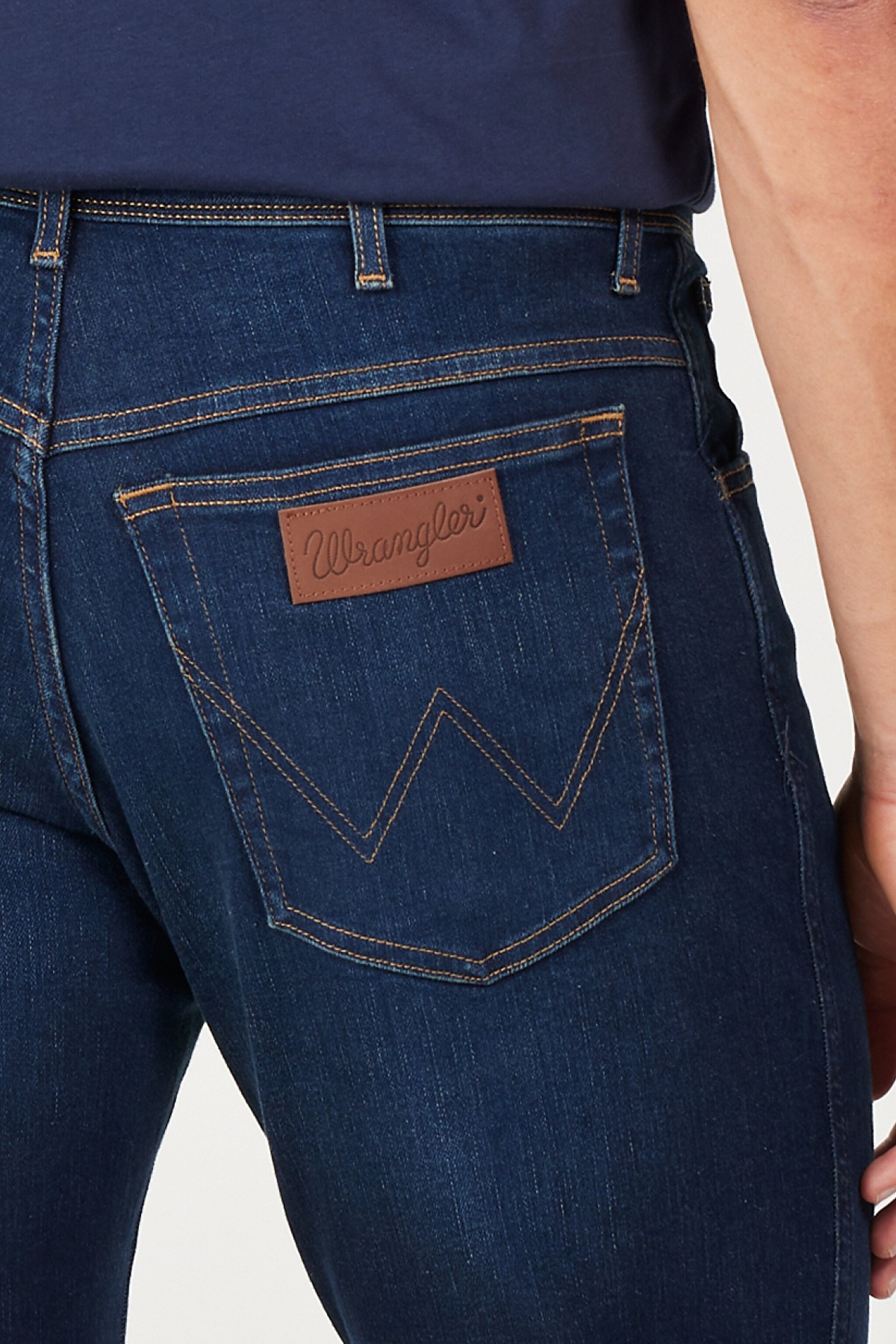 Texas Regular Tapered Fit Normal Kesim Koyu Mavi Esnek Jean Kot Pantolon - Mid Blue-W12T017XT (görsel 6)