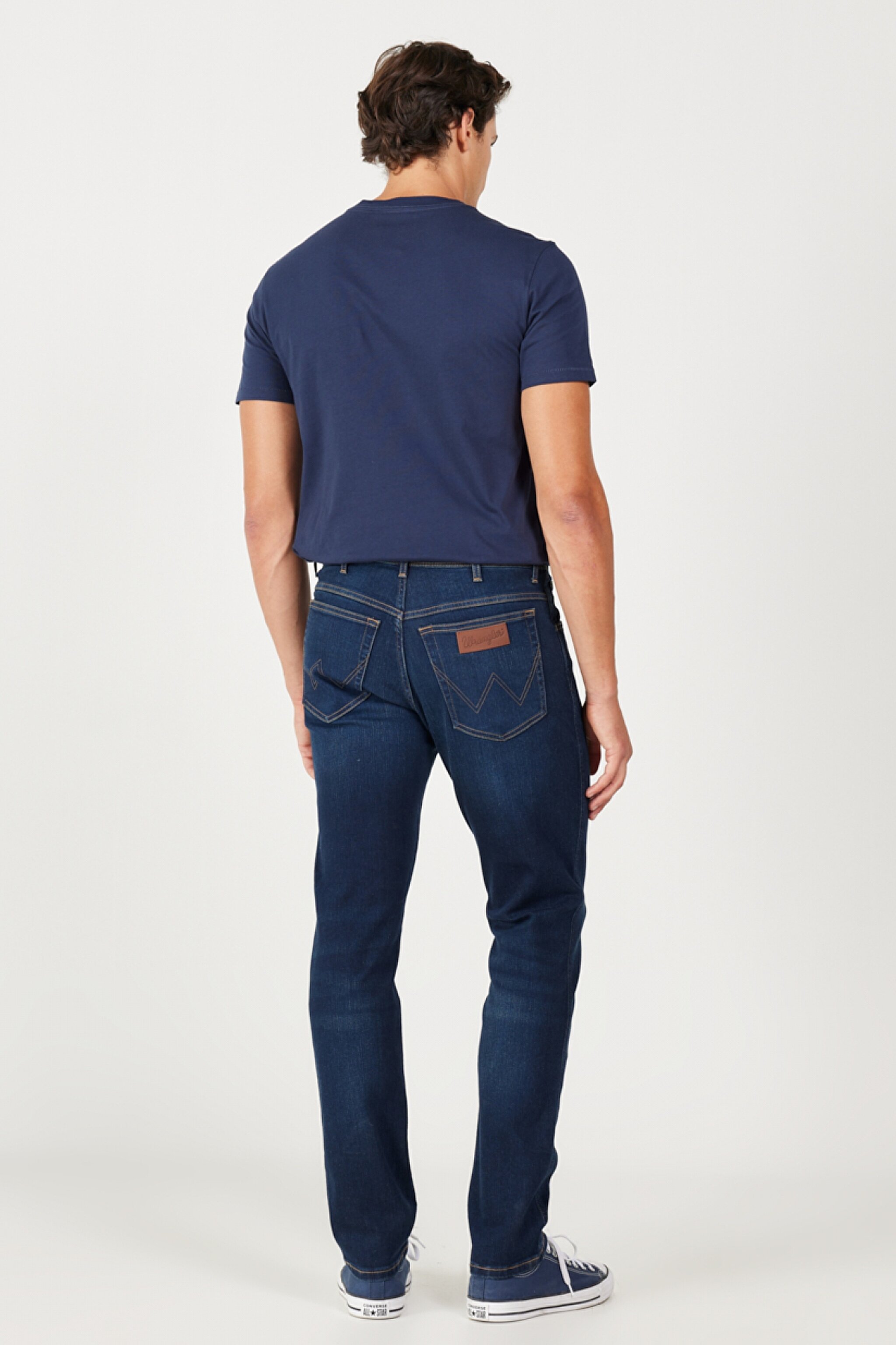 Texas Regular Tapered Fit Normal Kesim Koyu Mavi Esnek Jean Kot Pantolon - Mid Blue-W12T017XT (görsel 7)