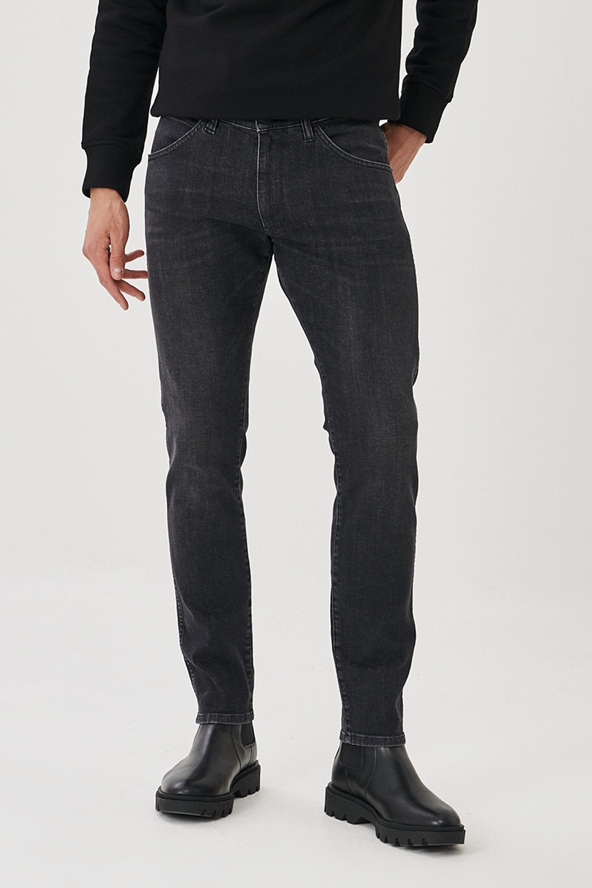 Bryson Skinny Fit Düşük Bel Denim Esnek Jean Kot Pantolon