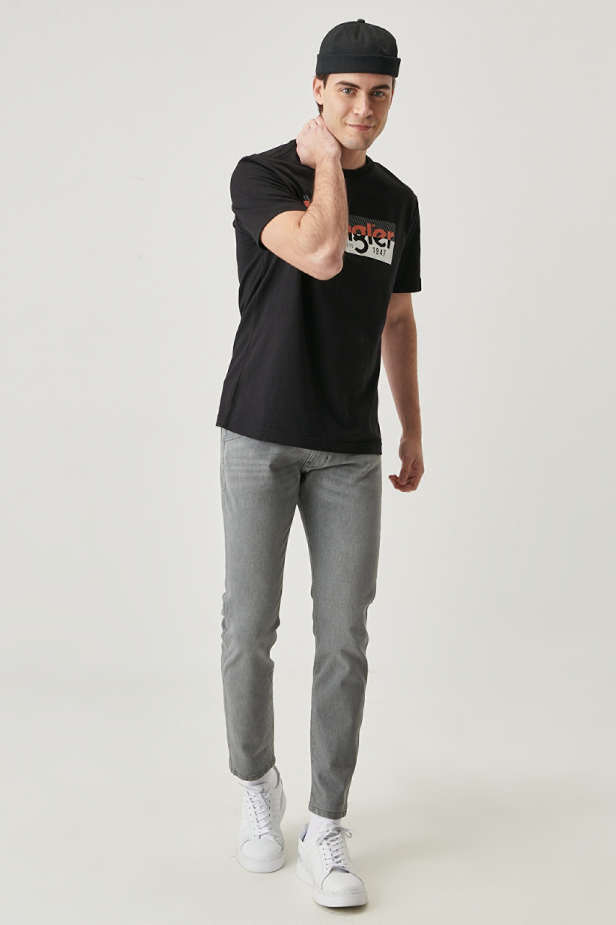 Bryson Skinny Düşük Bel Esnek Jean Pantolon - Golden Grey-W14X3039H (görsel 4)