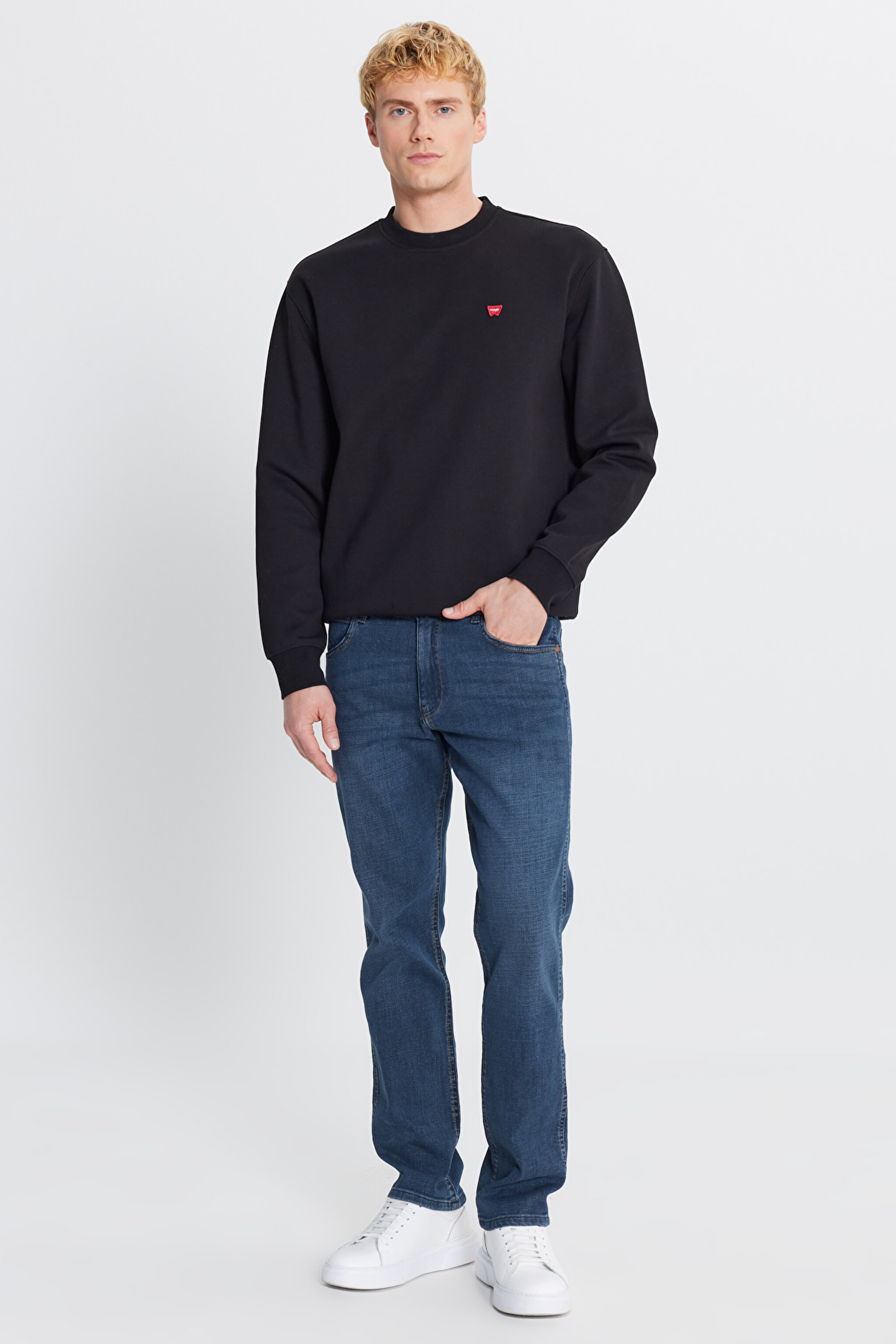 Pamuklu Greensboro Straight Fit Jean Kot Denim Pantolon