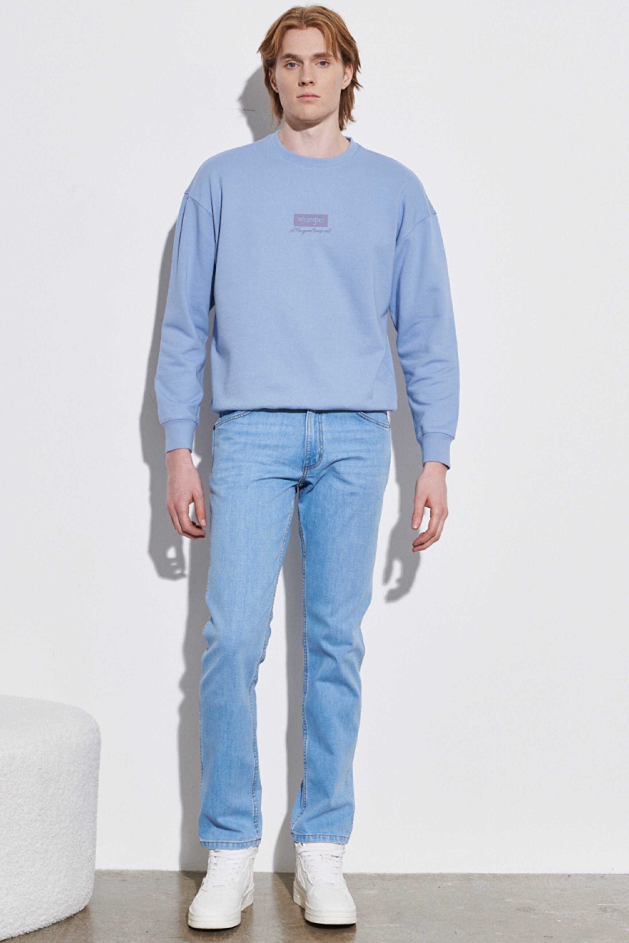 Greensboro Regular Straight Düşük Bel Jean Kot Pantolon - Light Blue-W15Q004404