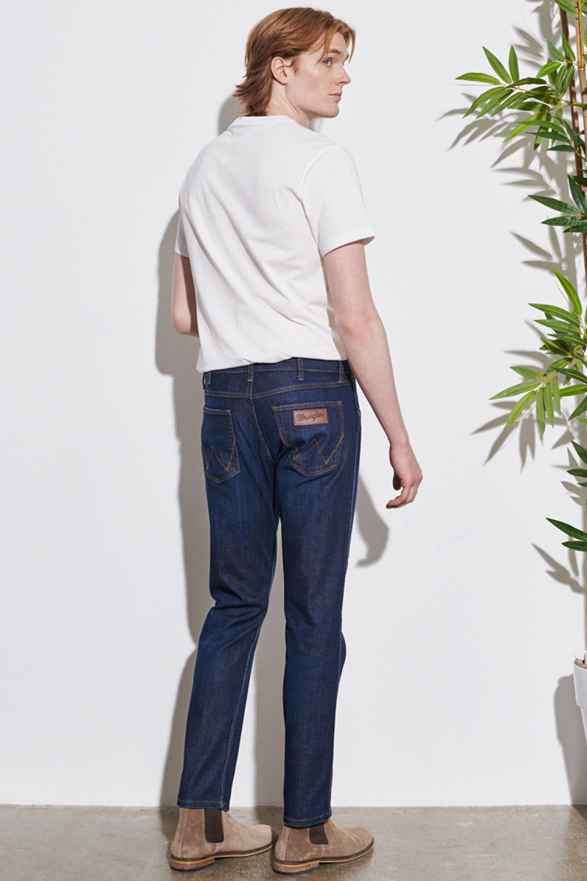 Greensboro Regular Straight Düşük Bel Jean Kot Pantolon - Dark Blue-W15Q005408 (görsel 6)