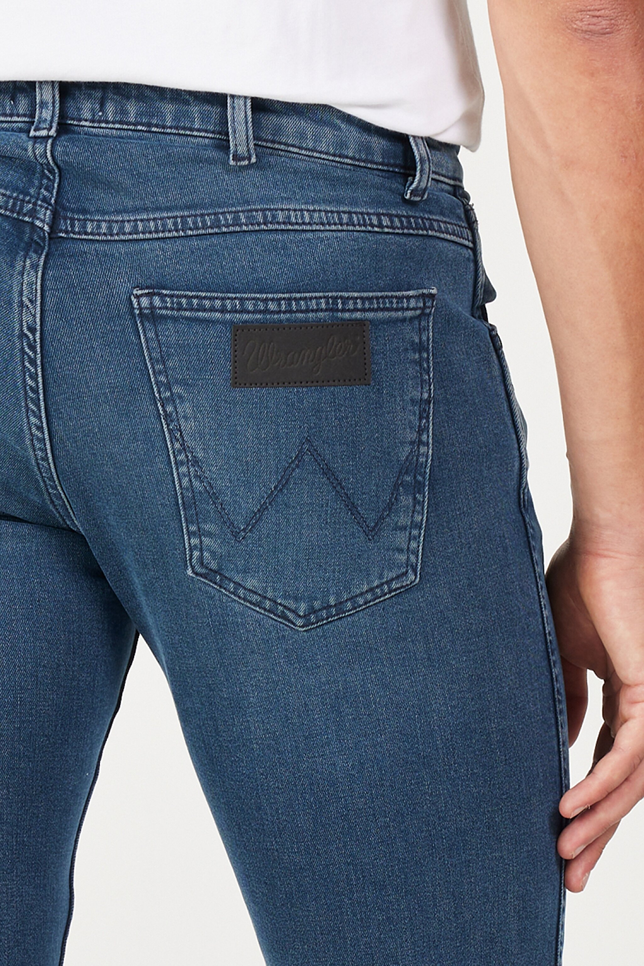 Greensboro Regular Straight Fit Düşük Bel Esnek Jean Kot Pantolon - Dark Stone-W15Q008098 (görsel 5)
