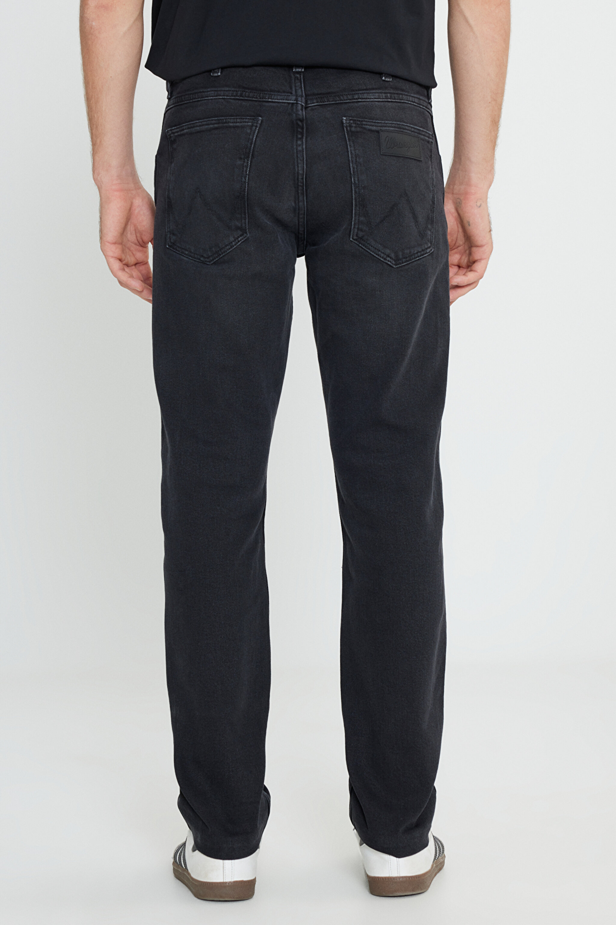Regular Straight Fit Normal Kesim Düşük Bel Koyu Gri Esnek Greensboro Jean Kot Pantolon - Stone-W15Q01358 (görsel 4)