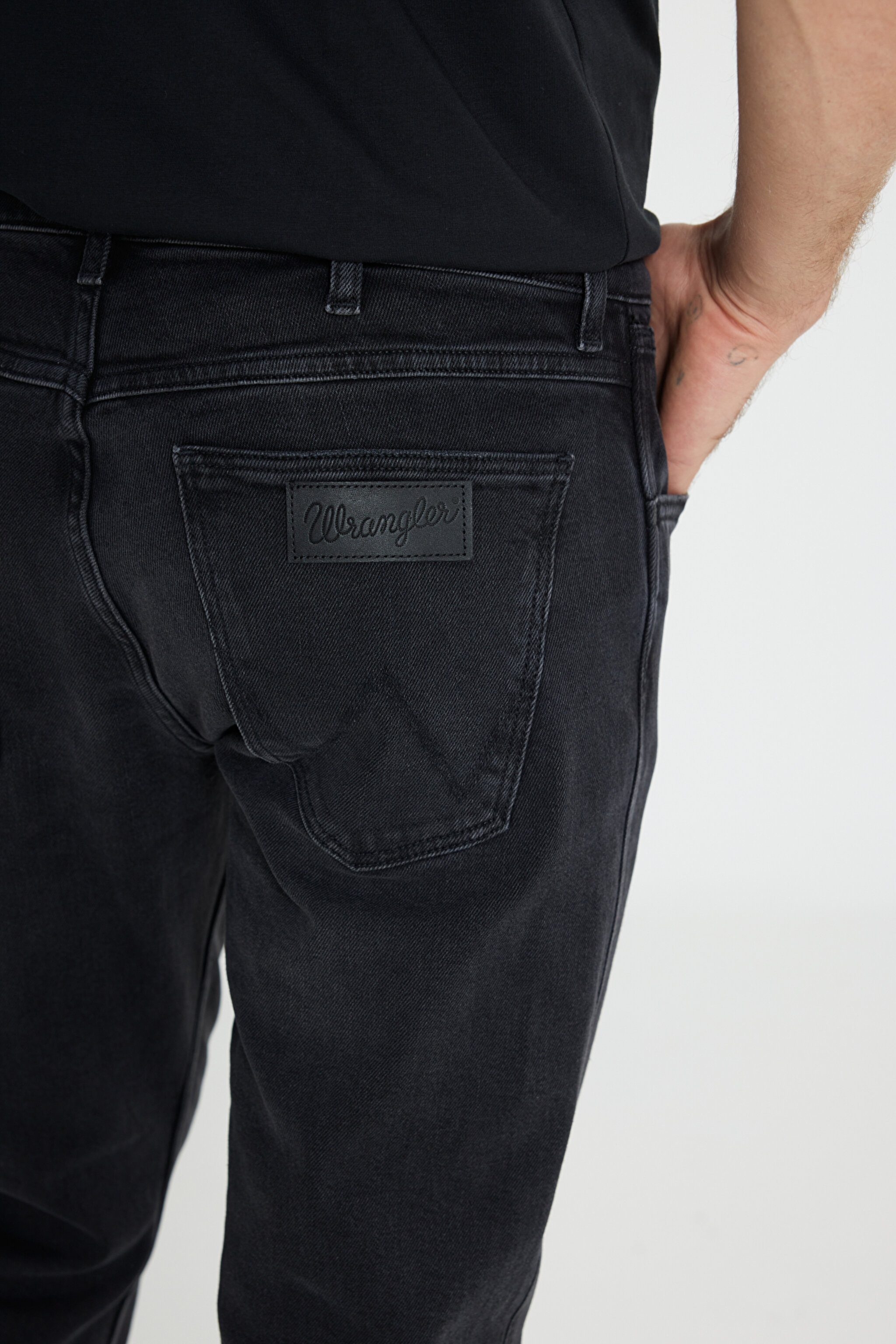 Regular Straight Fit Normal Kesim Düşük Bel Koyu Gri Esnek Greensboro Jean Kot Pantolon - Stone-W15Q01358 (görsel 6)