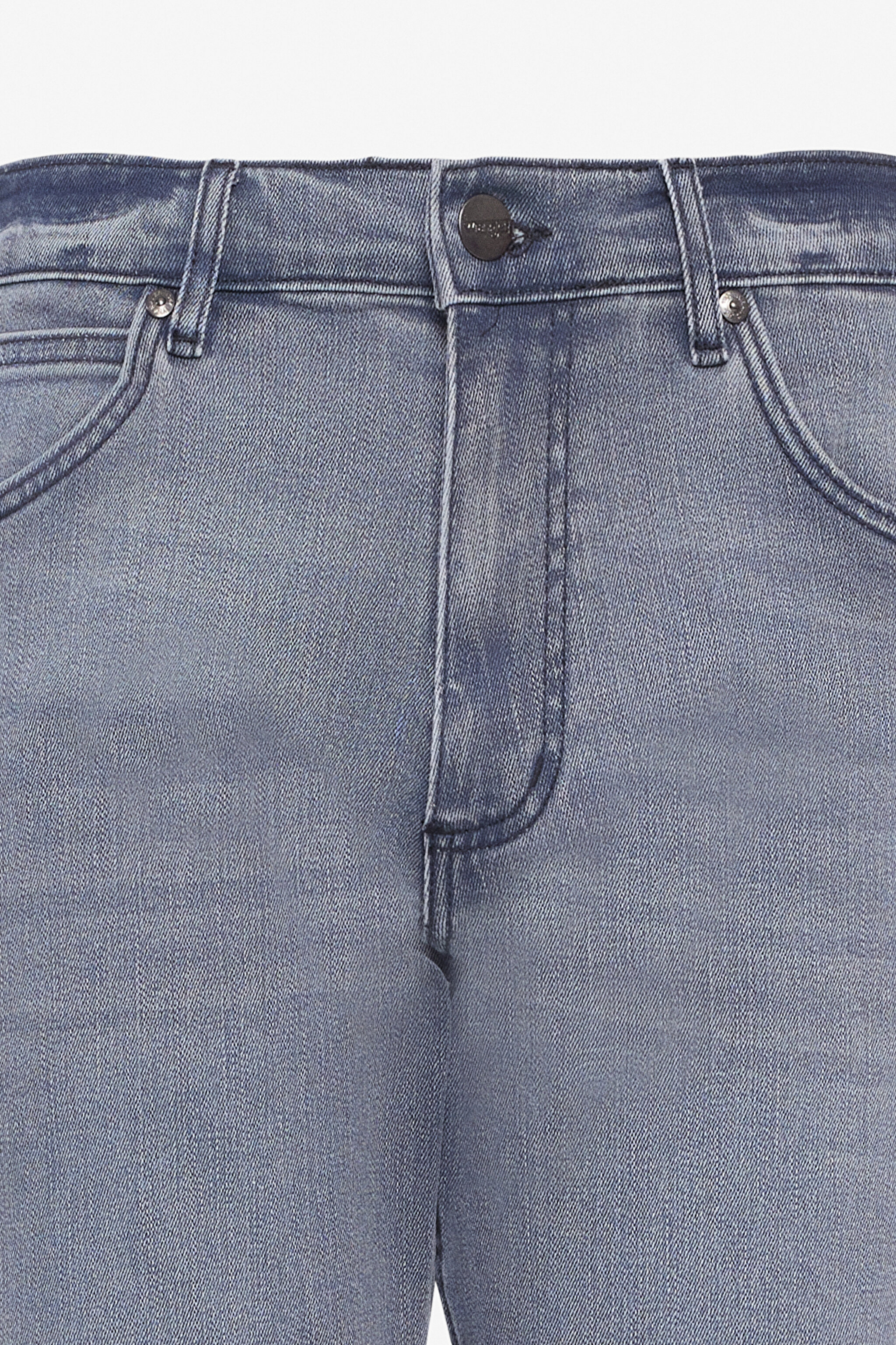 Regular Fit Normal Kesim Düşük Bel Düz Paça Mavi Greensboro Jean Kot Pantolon - Stone-W15Q02258 (görsel 8)