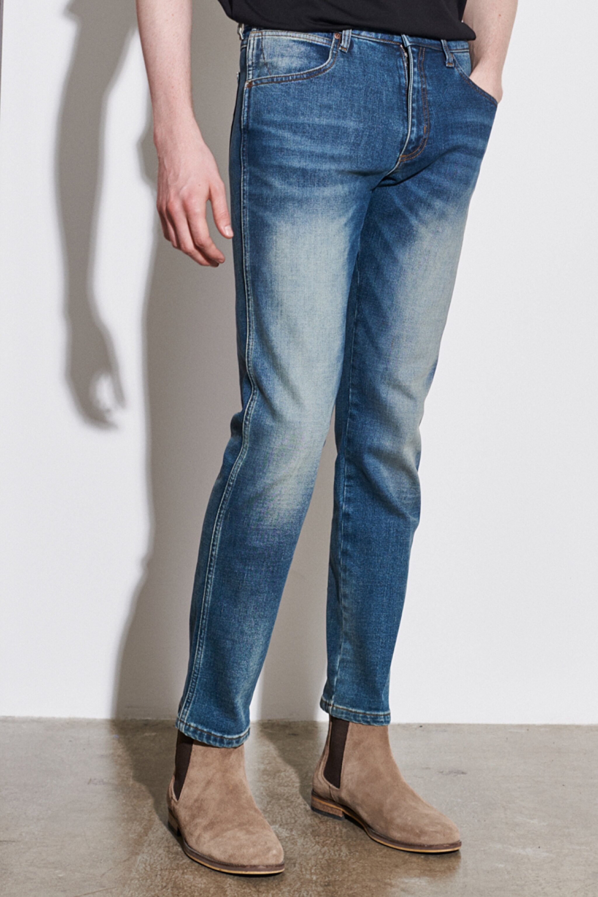 Greensboro Straight Fit Düşük Bel Denim Esnek Jean Kot Pantolon