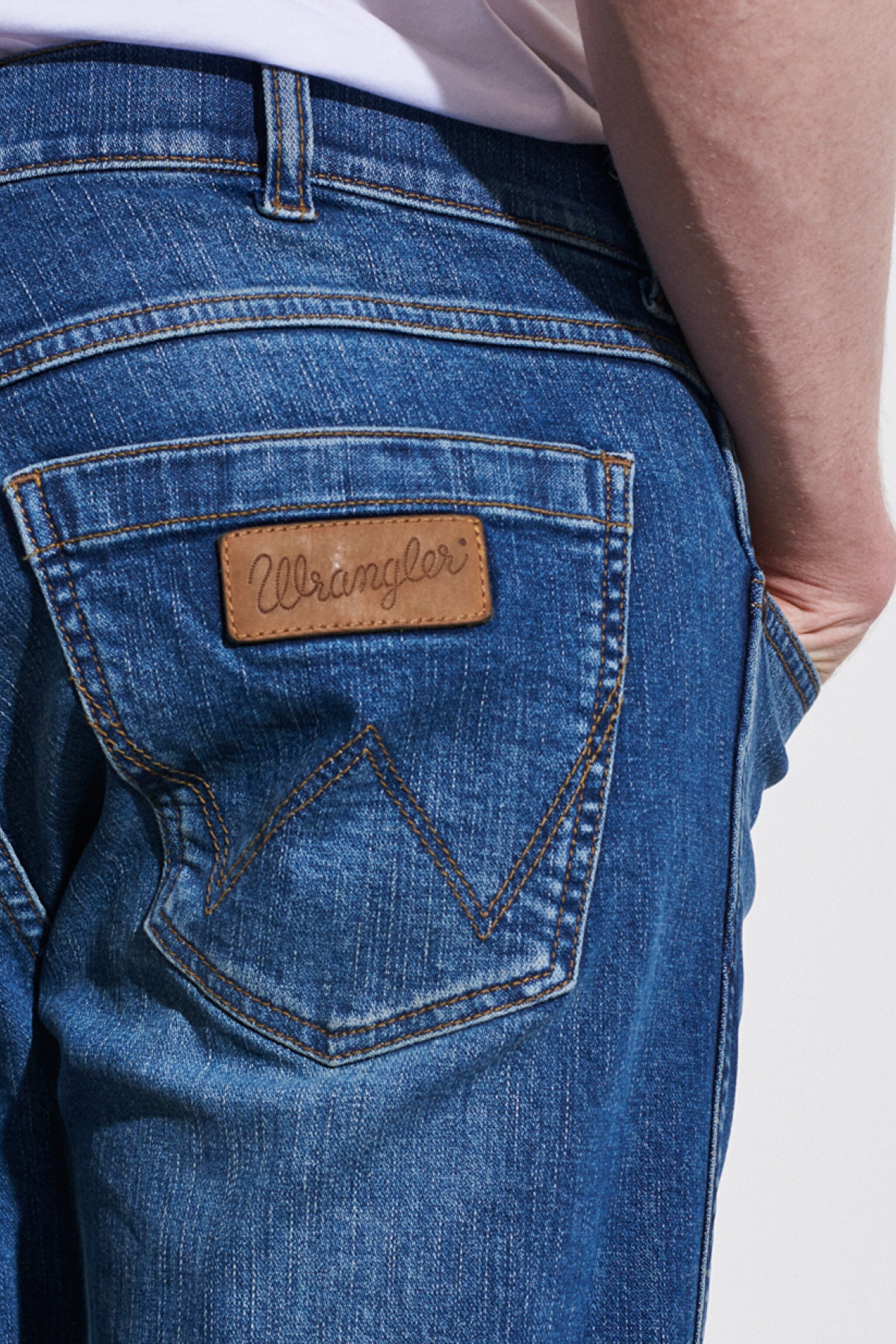 Greensboro Regular Straight Fit Düşük Bel Esnek Jean Kot Pantolon - Workers Wash-W15Q5915I (görsel 4)
