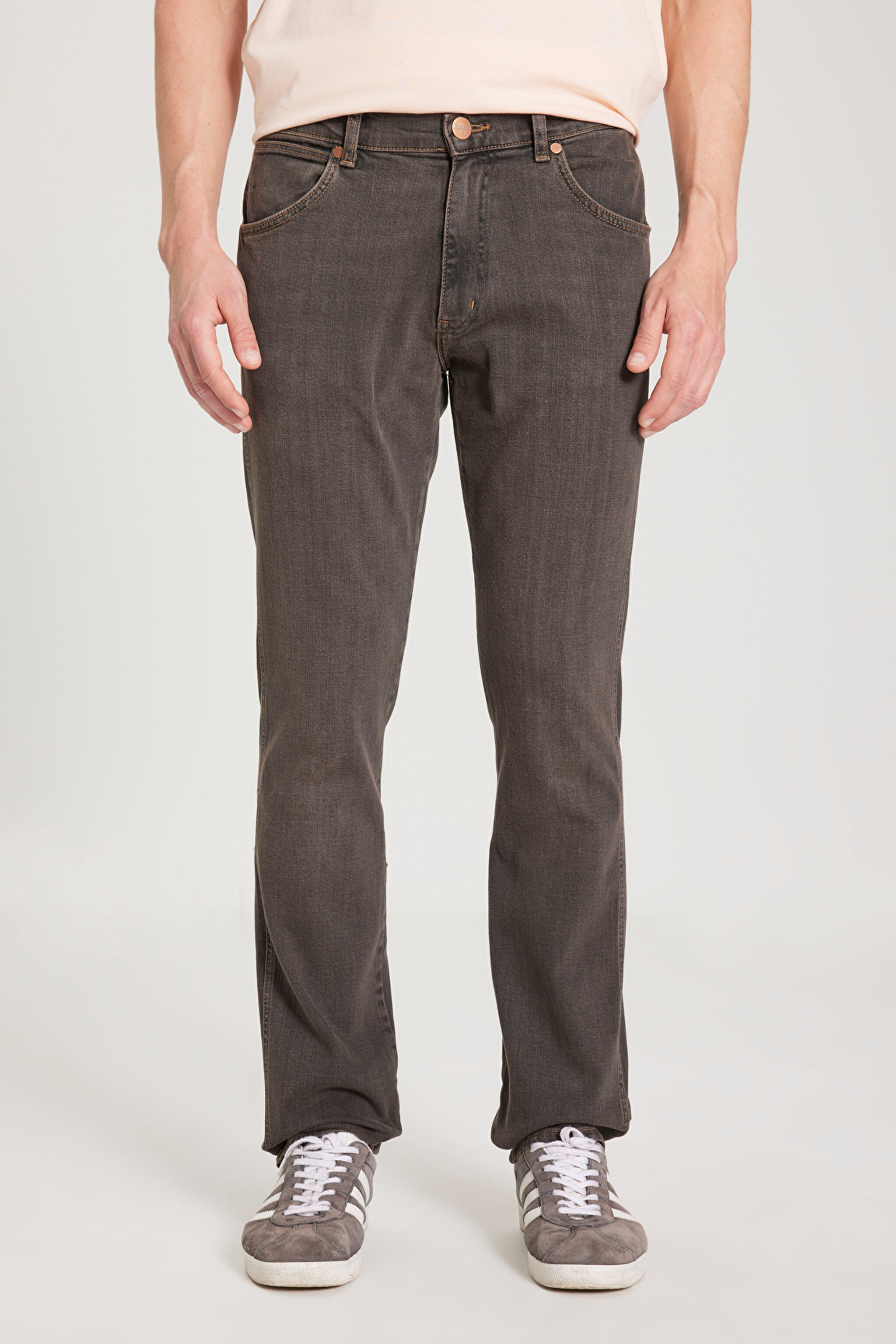 Greensboro Regular Straight Fit Düşük Bel Esnek Jean Kot Pantolon - Black Clay Washed-W15Q8915C (görsel 5)