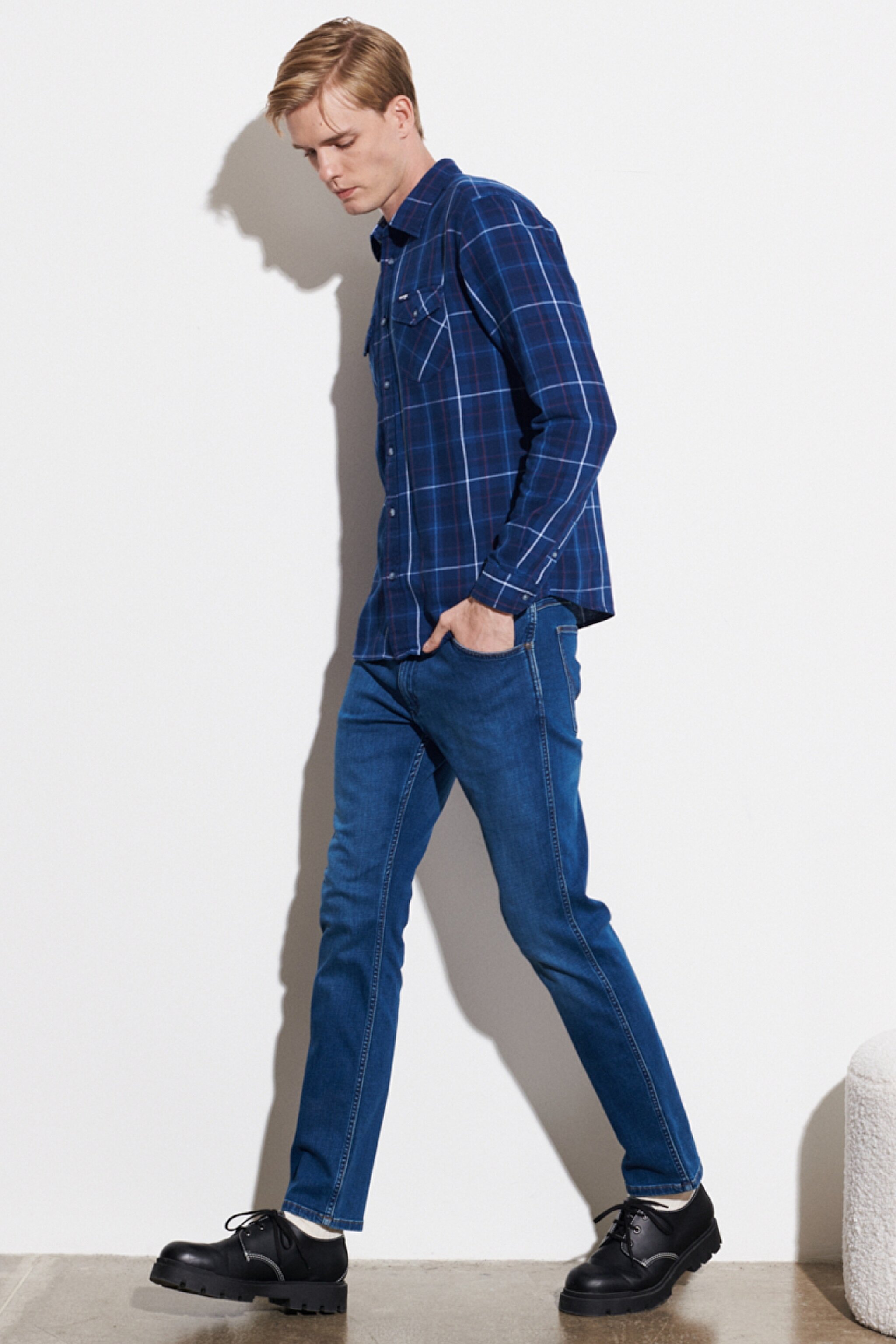 Greensboro Regular Straight Fit Düşük Bel Esnek Jean Kot Pantolon - The Future-W15QCS27A (görsel 2)
