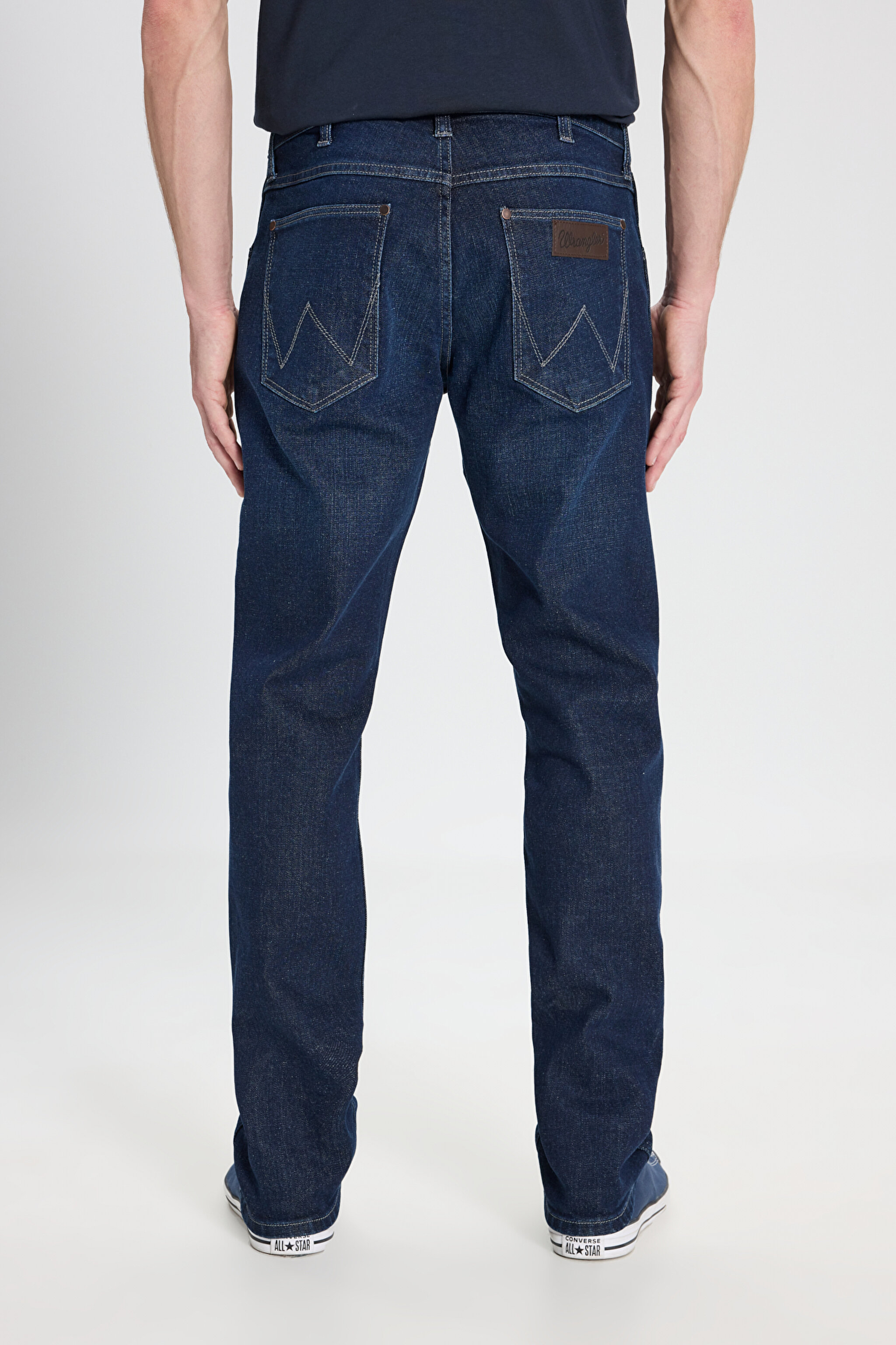 Greensboro Straight Fit Düz Kesim Düşük Bel Koyu Mavi Esnek Jean Kot Pantolon - Wonderwall-W15QHN856 (görsel 5)