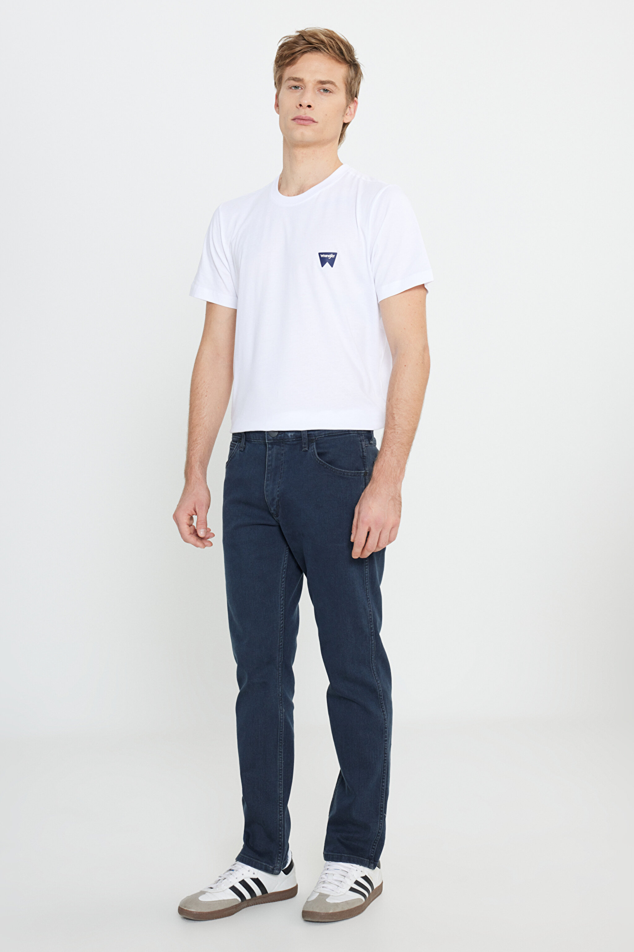 Greensboro Regular Straight Fit Düşük Bel Denim Esnek Jean Kot Pantolon - Blue-W15QLT35X (görsel 2)