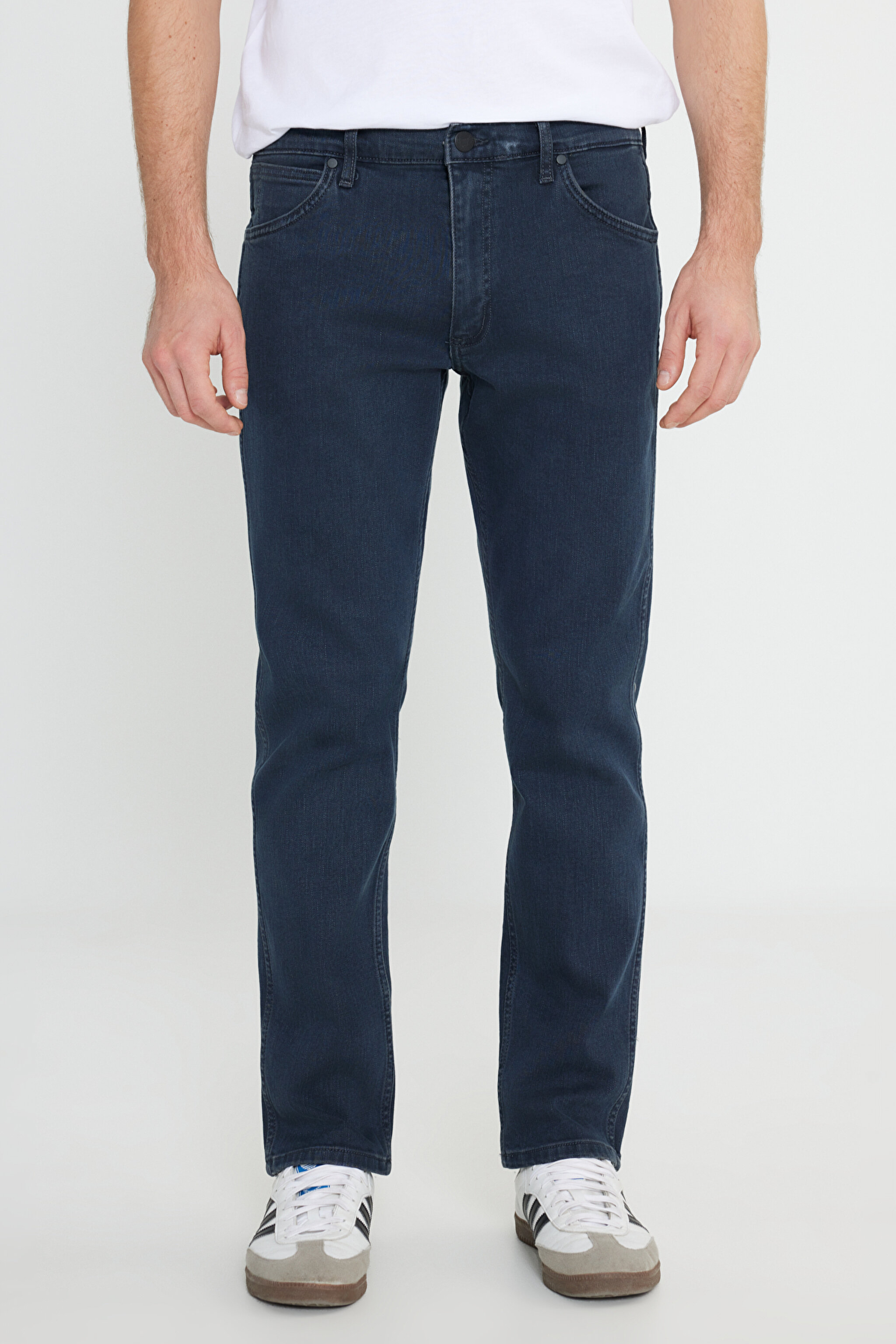 Greensboro Regular Straight Fit Düşük Bel Denim Esnek Jean Kot Pantolon - Blue-W15QLT35X (görsel 3)