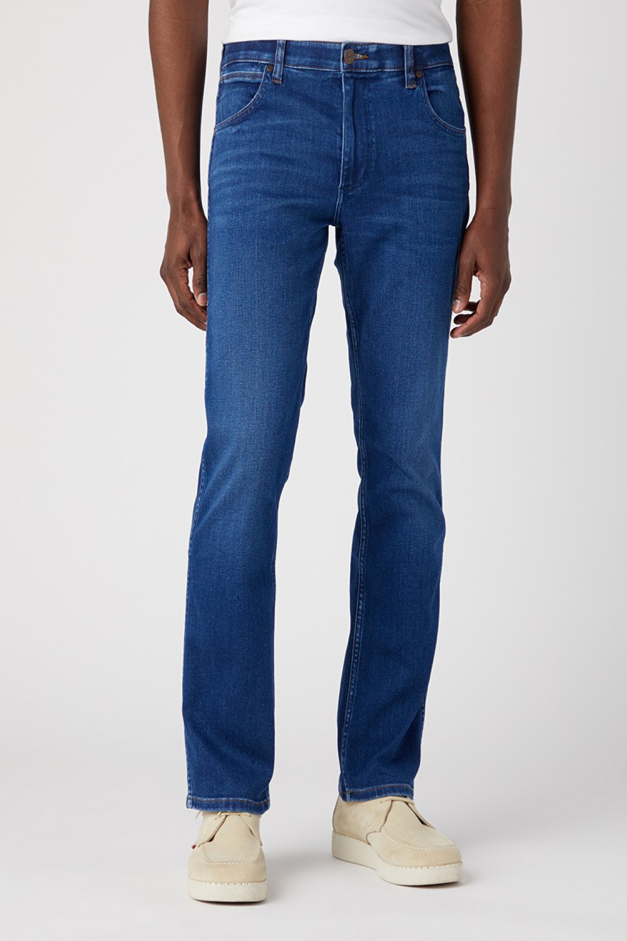 Regular Straight Fit Normal Kesim Düşük Bel Mavi Esnek Greensboro Jean Denim Kot Pantolon