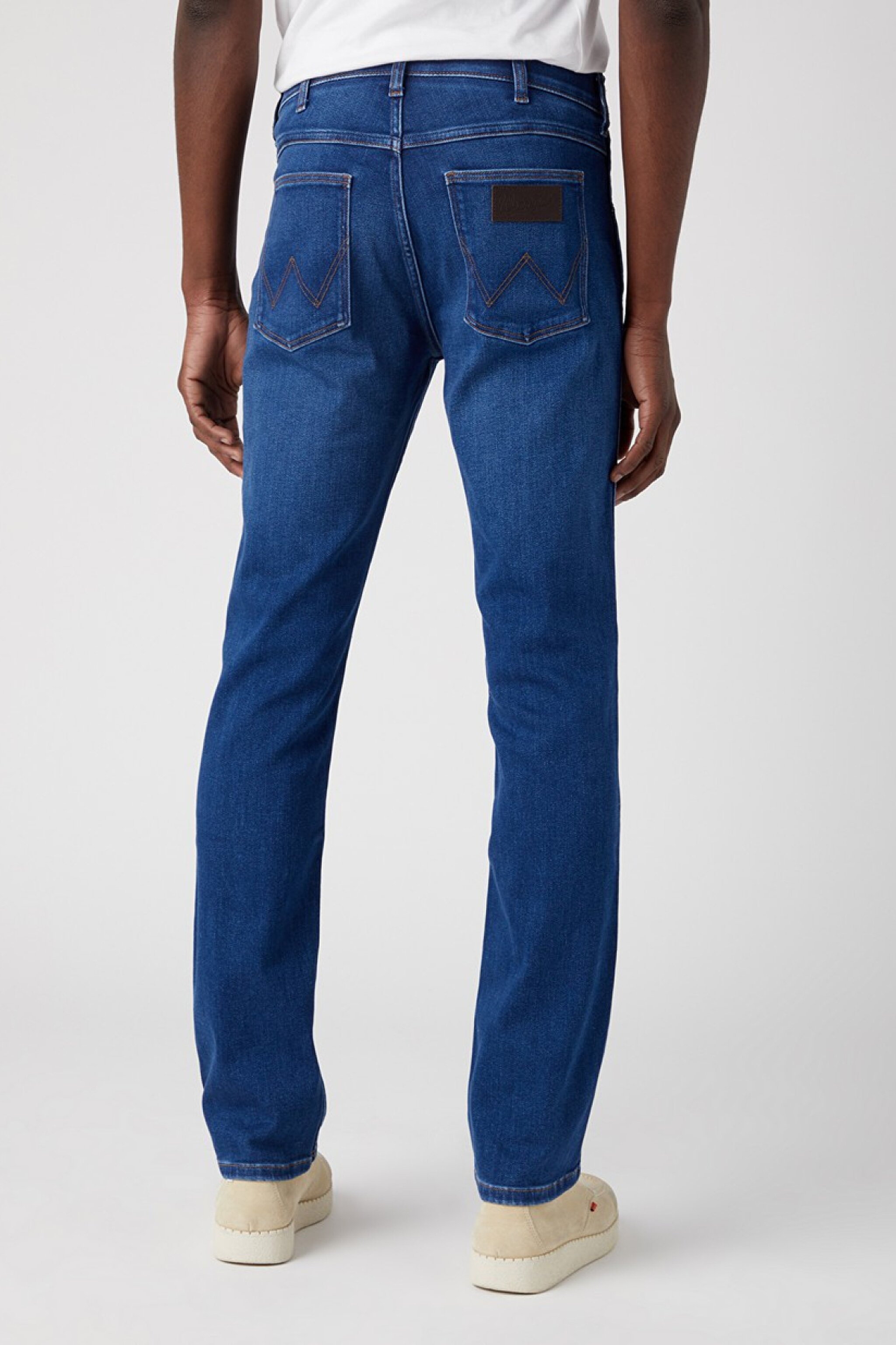 Regular Straight Fit Normal Kesim Düşük Bel Mavi Esnek Greensboro Jean Denim Kot Pantolon - Olympia-W15QMJ400 (görsel 5)