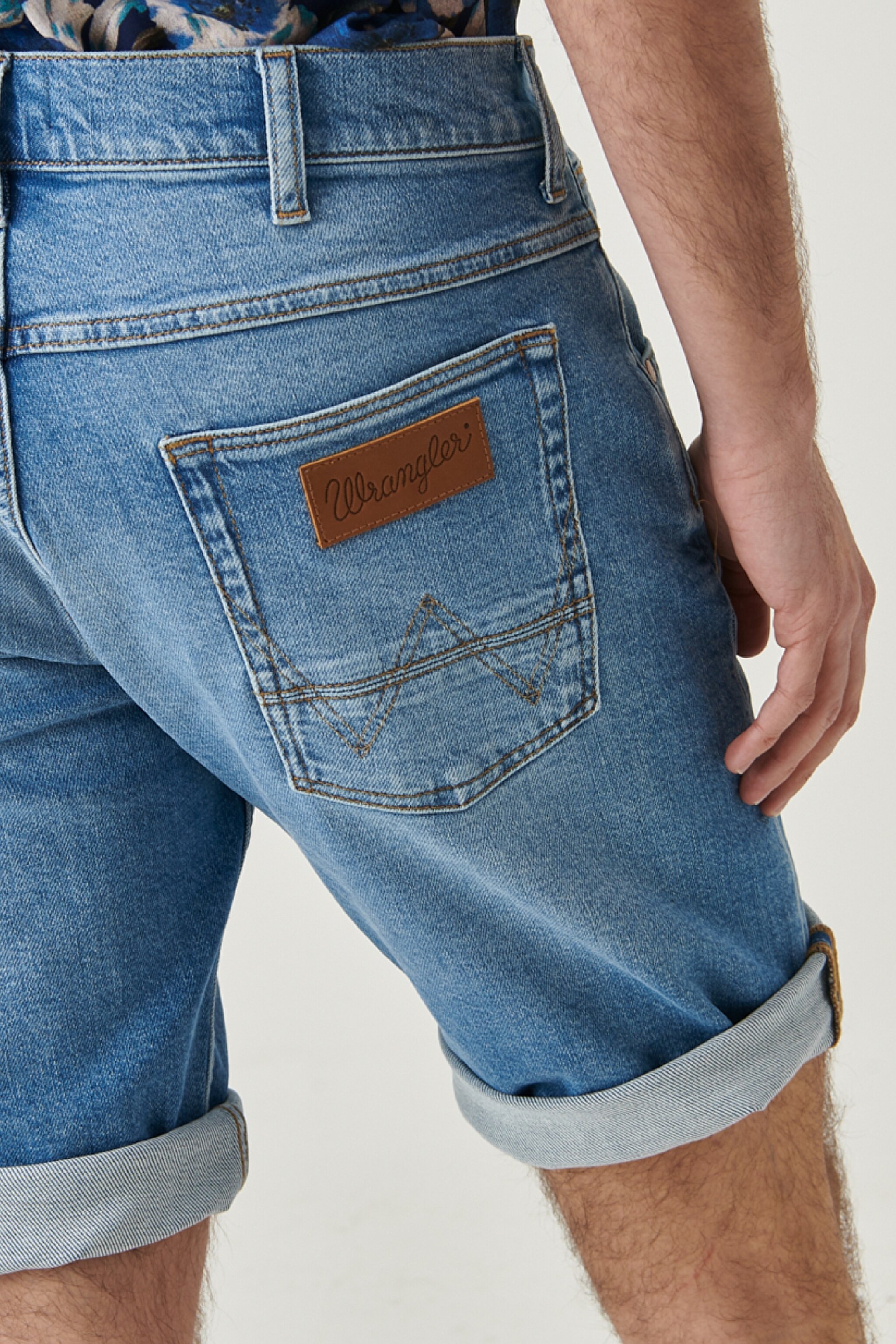 Regular Fit Rahat Kesim Esnek Denim Jean Şort - Blue Boss-W15VYL29R (görsel 6)