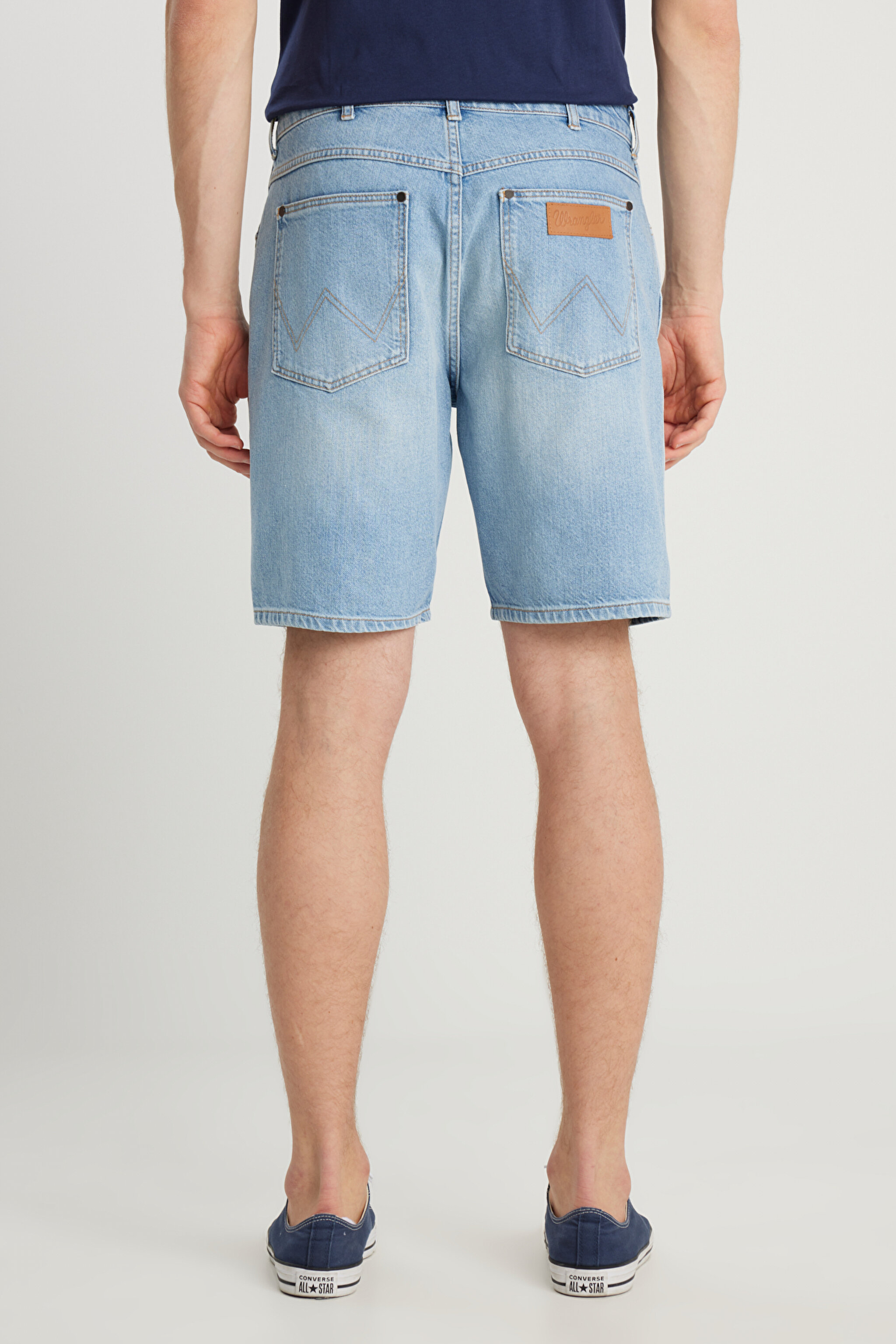 Frontier Regular Fit Normal Kesim %100 Pamuk Açık Mavi Jean Kot Şort - Eightball-W16W73Z33 (görsel 4)