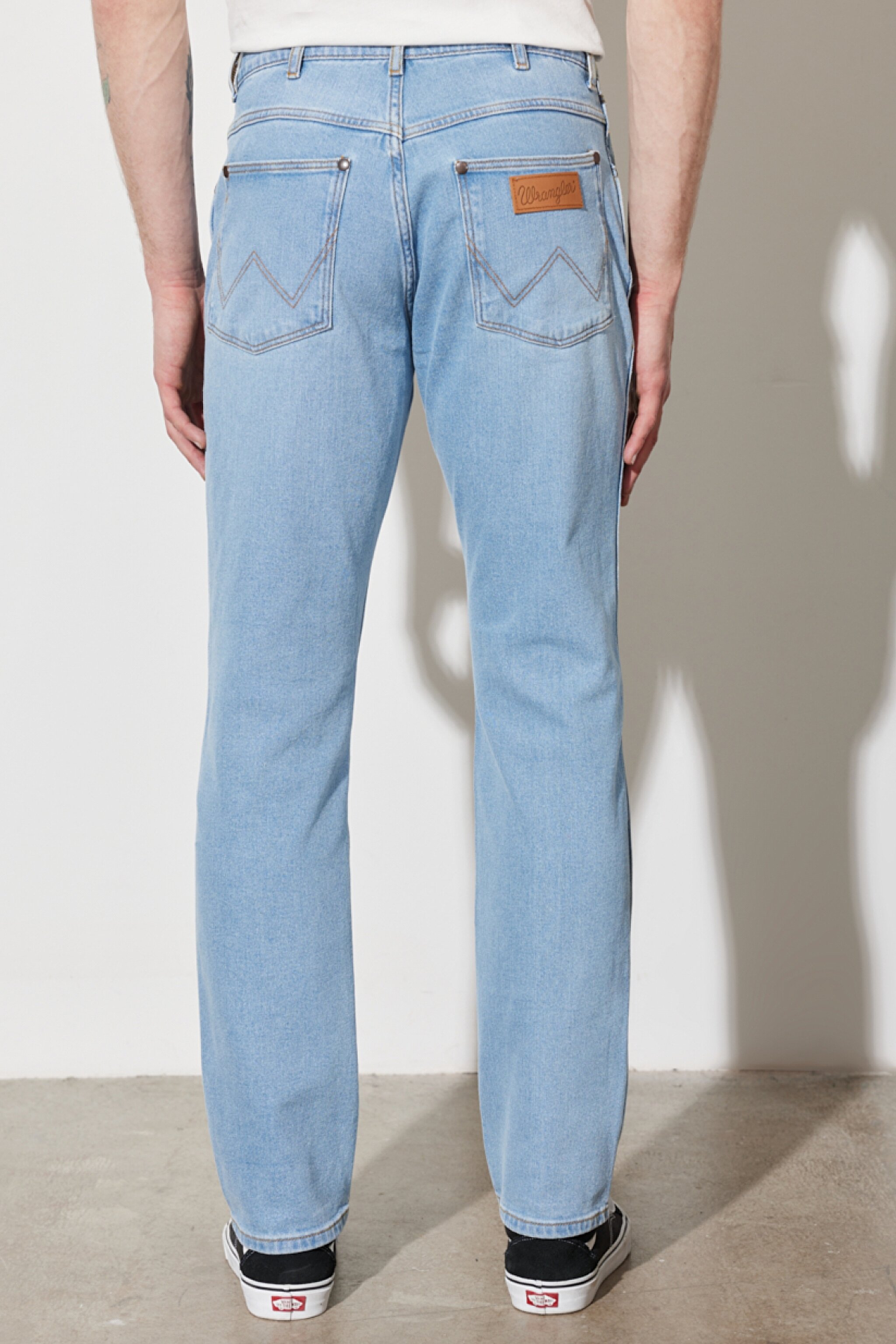 River Fit Dar Kesim Normal Bel Esnek Jean Kot Pantolon - Celeste-W17T03743E (görsel 5)