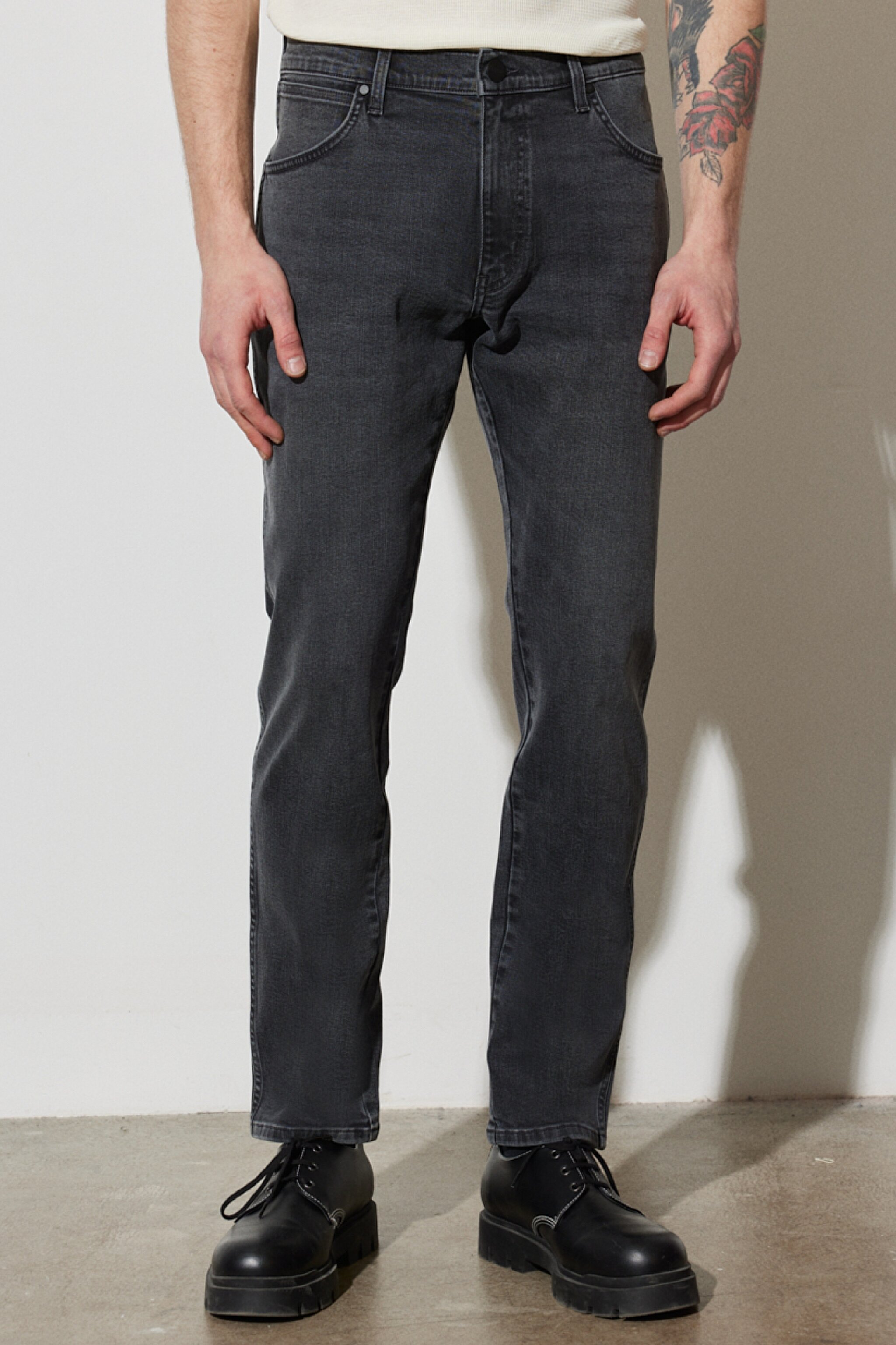 River Fit Dar Kesim Normal Bel Esnek Jean Kot Pantolon