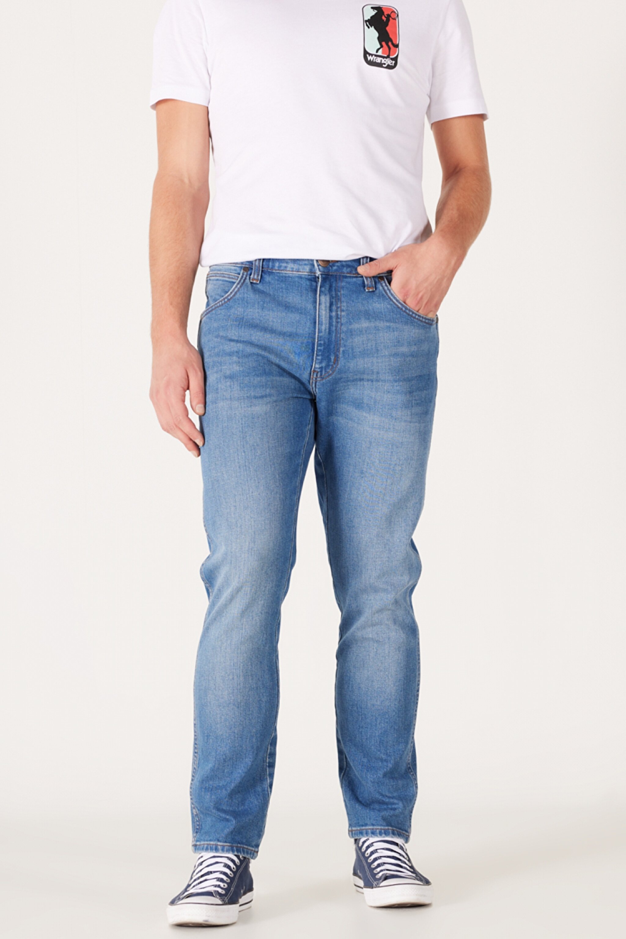 River Regular Fit Normal Kesim Normal Bel Açık Mavi Jean Kot Pantolon - Blue Creek-W17TJXZ81
