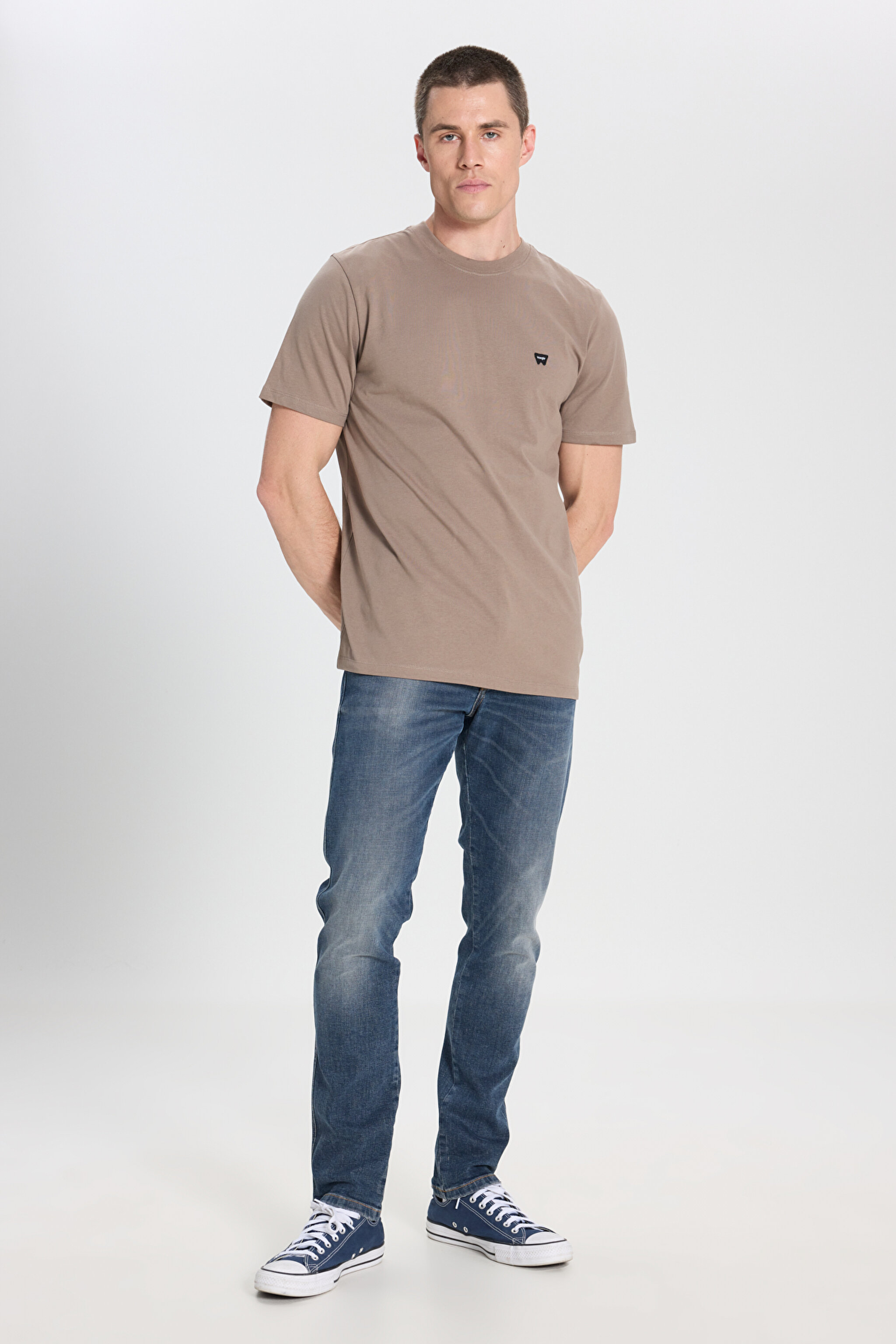 Slim Fit Dar Kesim Düşük Bel Taşlamalı Mavi Esnek Larston Jean Denim Kot Pantolon