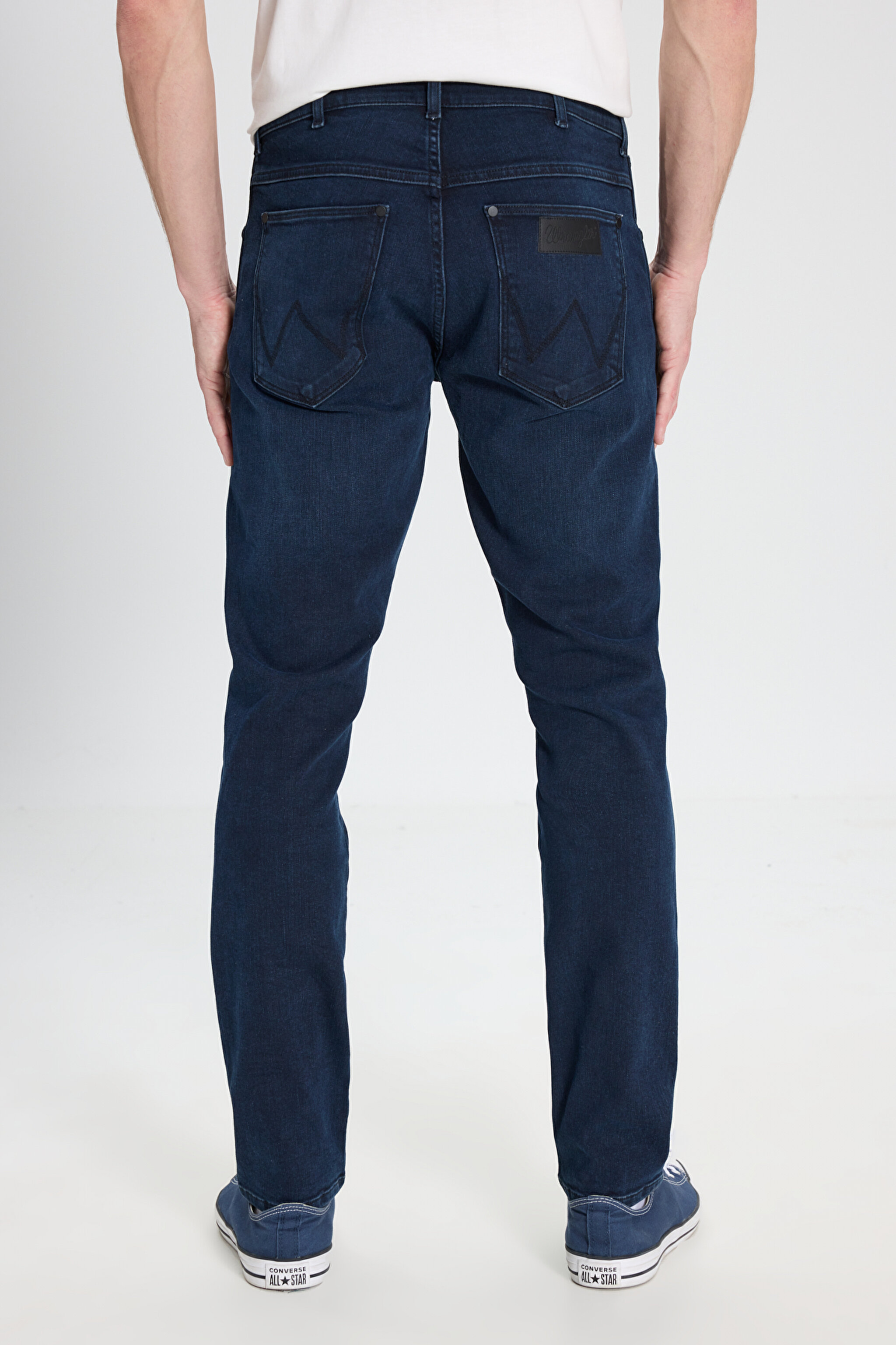 Slim Fit Dar Kesim Düşük Bel Normal Paça Larston Lacivert Esnek Jean Denim Pantolon - Midnight Rodeo-W18S4014805 (görsel 5)